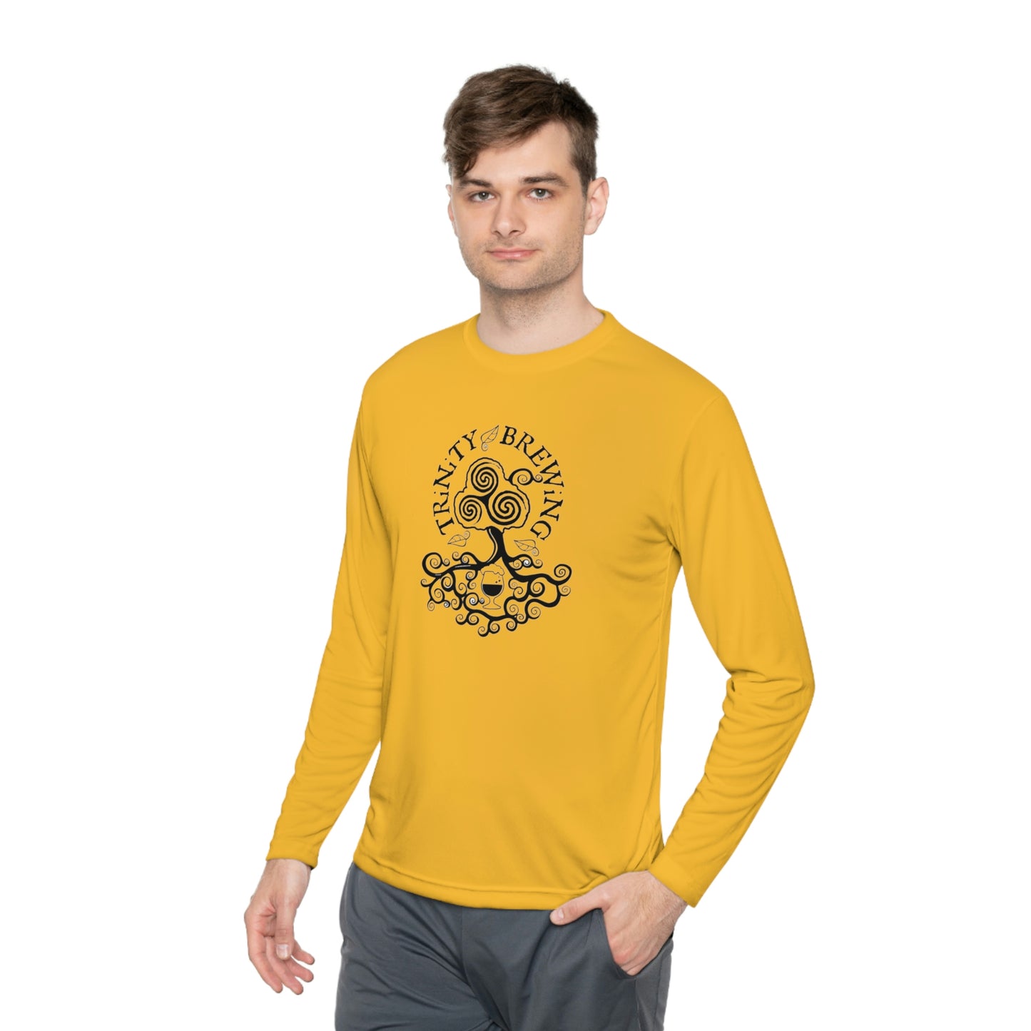 Trinity Brewing Tree Logo Unisex Lightweight Long Sleeve Tee