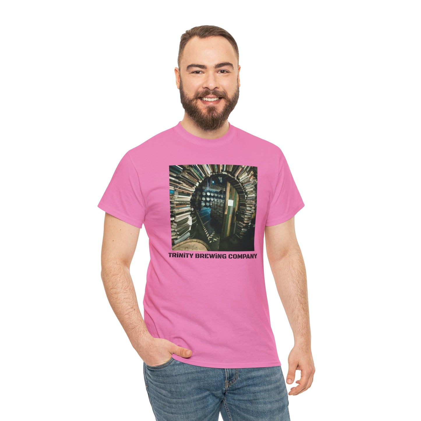 TRiNiTY Book Arch - Unisex Heavy Cotton Tee