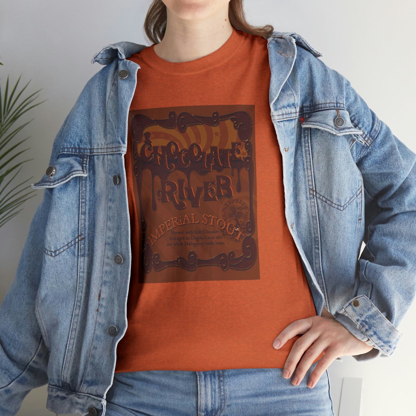 TRiNiTY Chocolate River - Unisex Heavy Cotton Tee