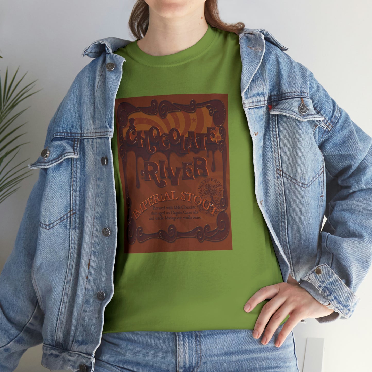 TRiNiTY Chocolate River - Unisex Heavy Cotton Tee