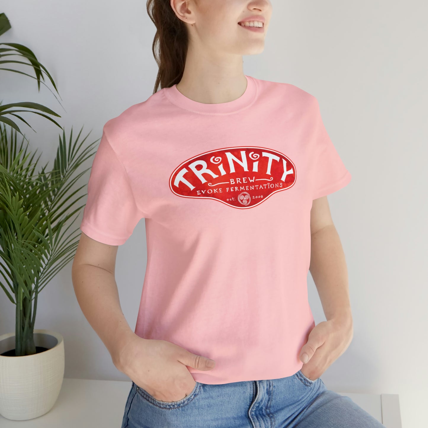 TRiNiTY Hazy Razberry Kolsch - Unisex Jersey Short Sleeve Tee