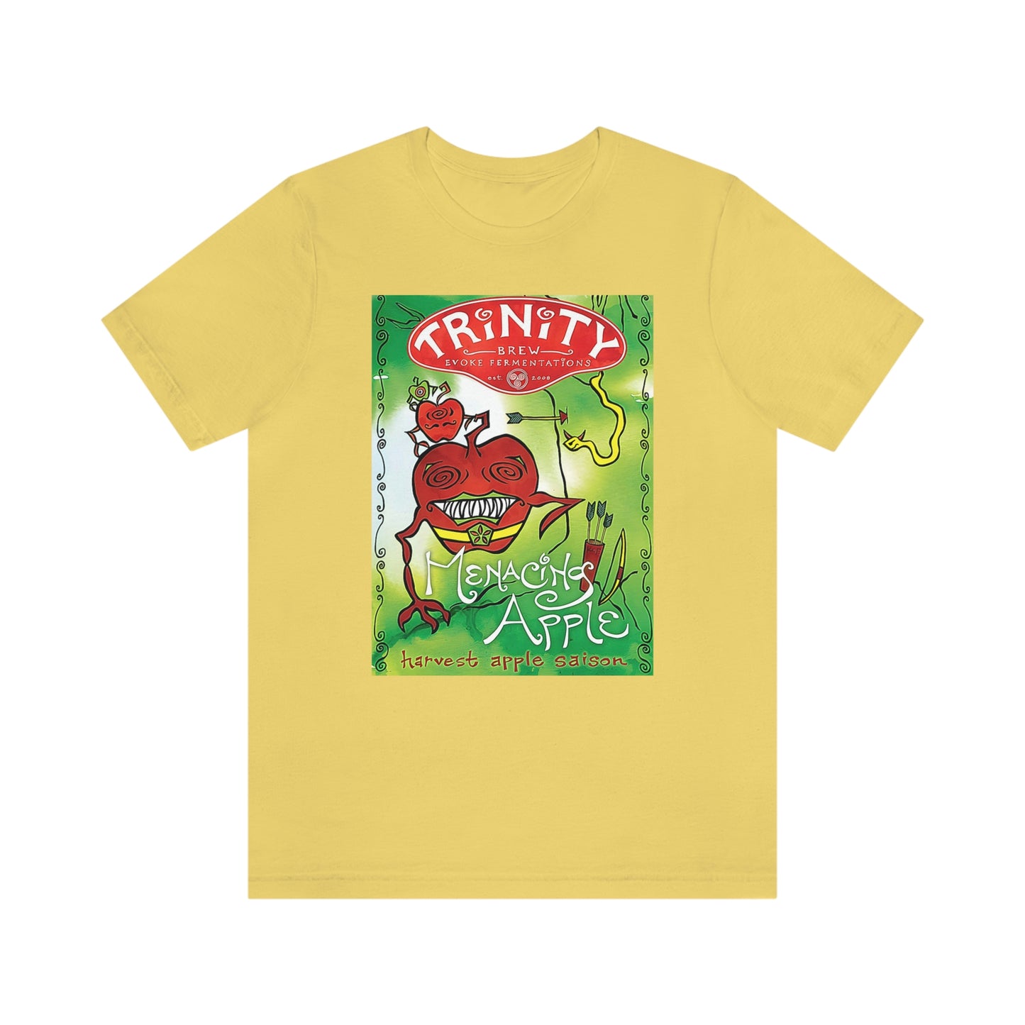 Menacing Apple Short Sleeve Tee