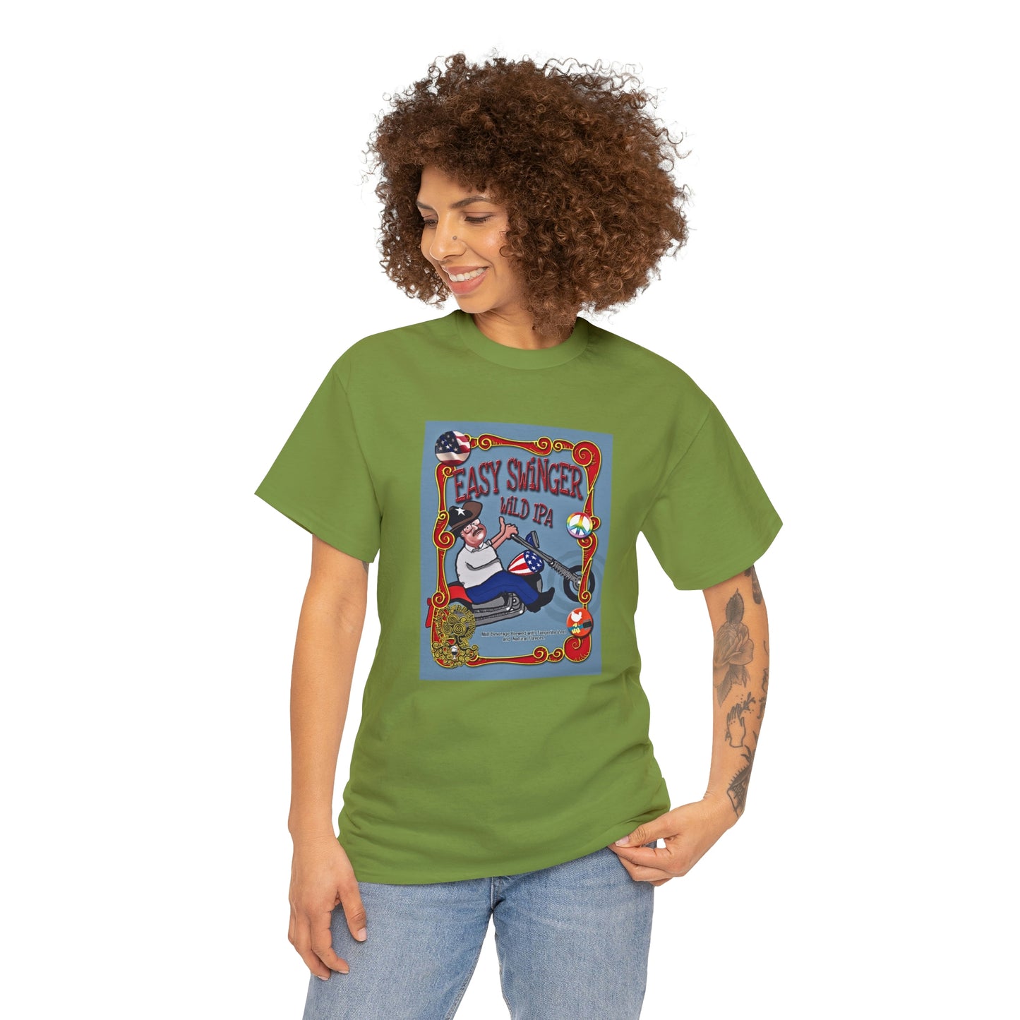 TRiNiTY Easy Swinger - Unisex Heavy Cotton Tee