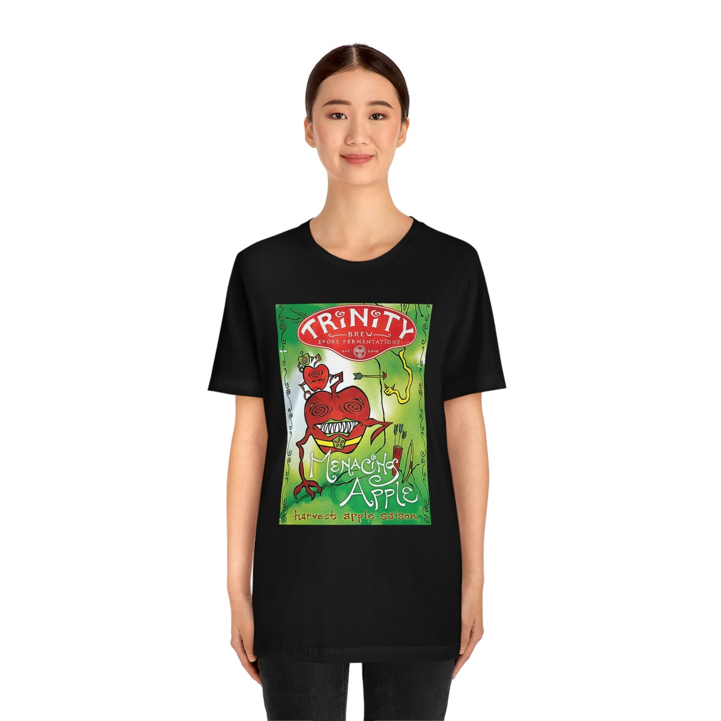 Menacing Apple Short Sleeve Tee