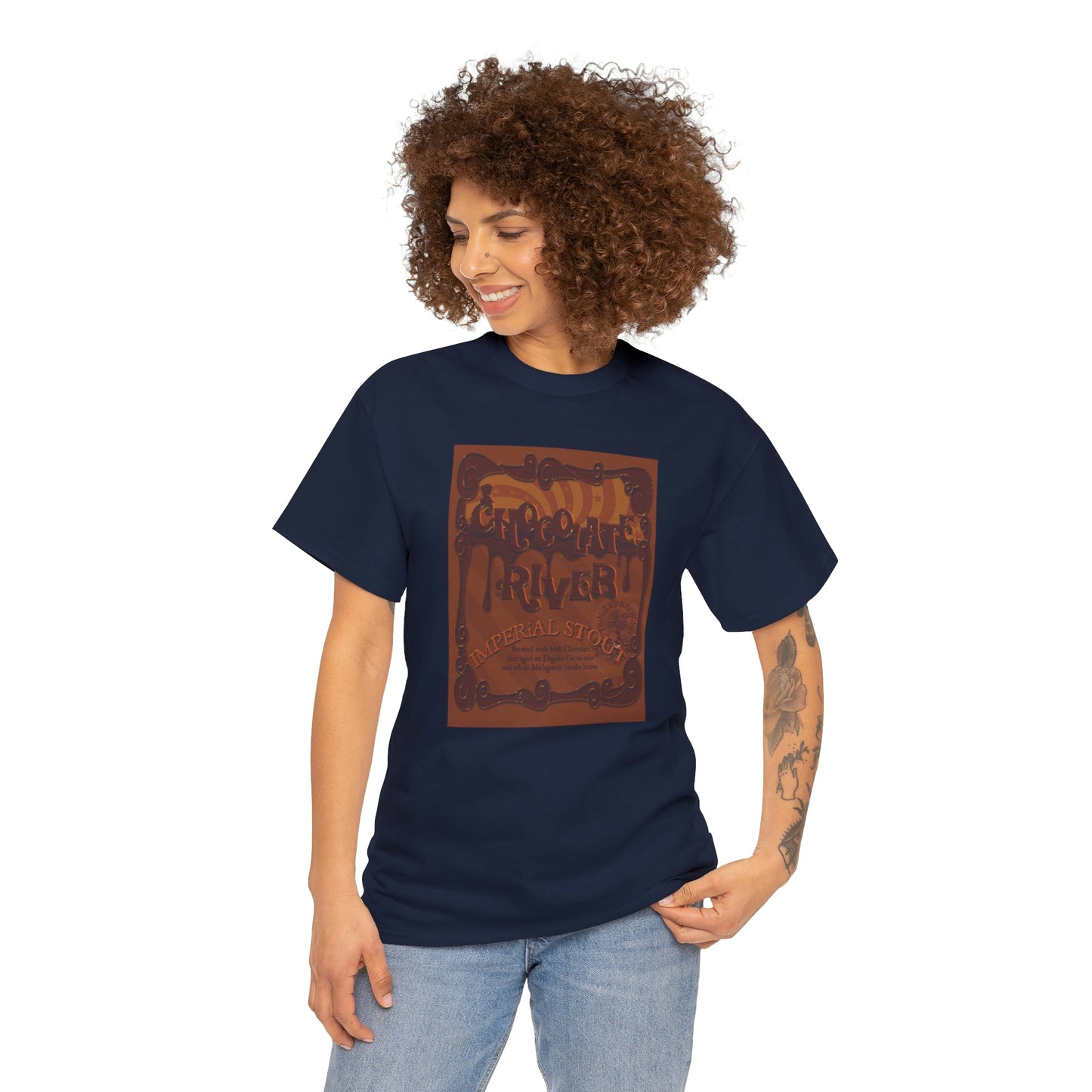 TRiNiTY Chocolate River - Unisex Heavy Cotton Tee