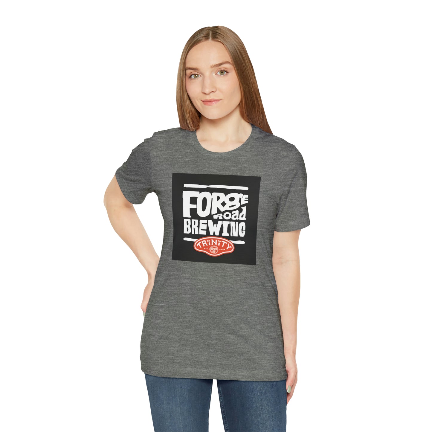 T2 Forge Road Brewery - Unisex Jersey Short Sleeve Tee