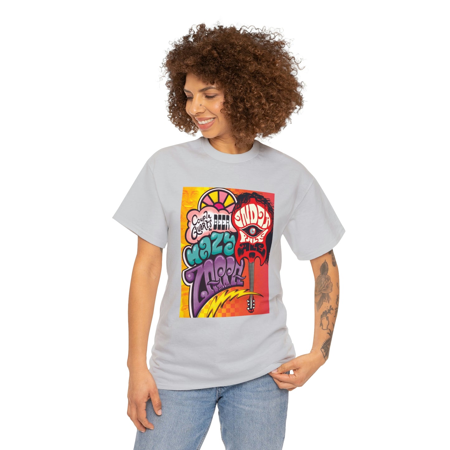 TRiNiTY Coupla' Quarts Hazy IPA - Unisex Heavy Cotton Tee