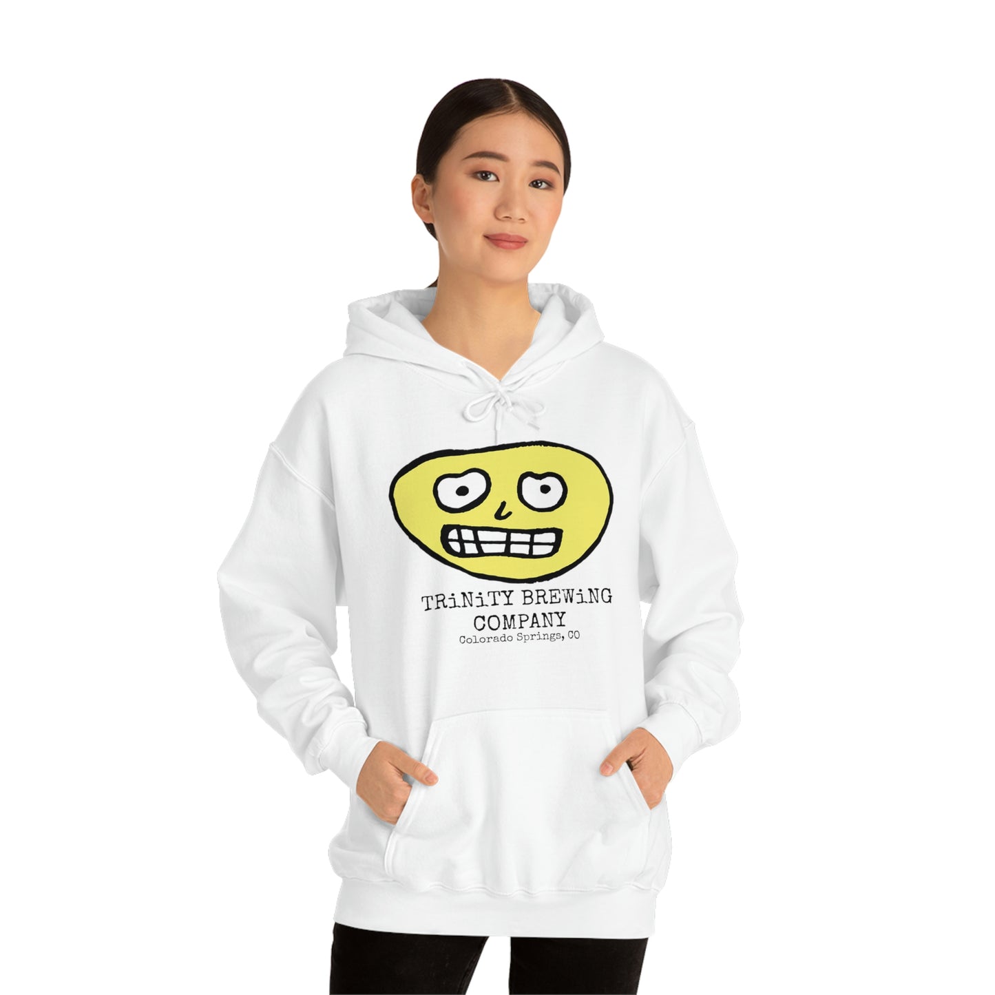 TRiNiTY Brewing Beerface Logo - Unisex Heavy Blend™ Hooded Sweatshirt