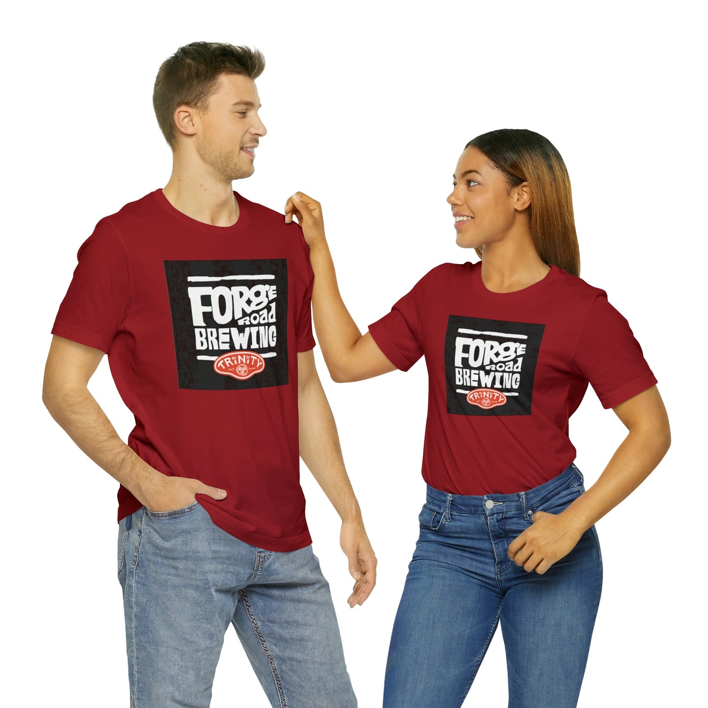 T2 Forge Road Brewery - Unisex Jersey Short Sleeve Tee