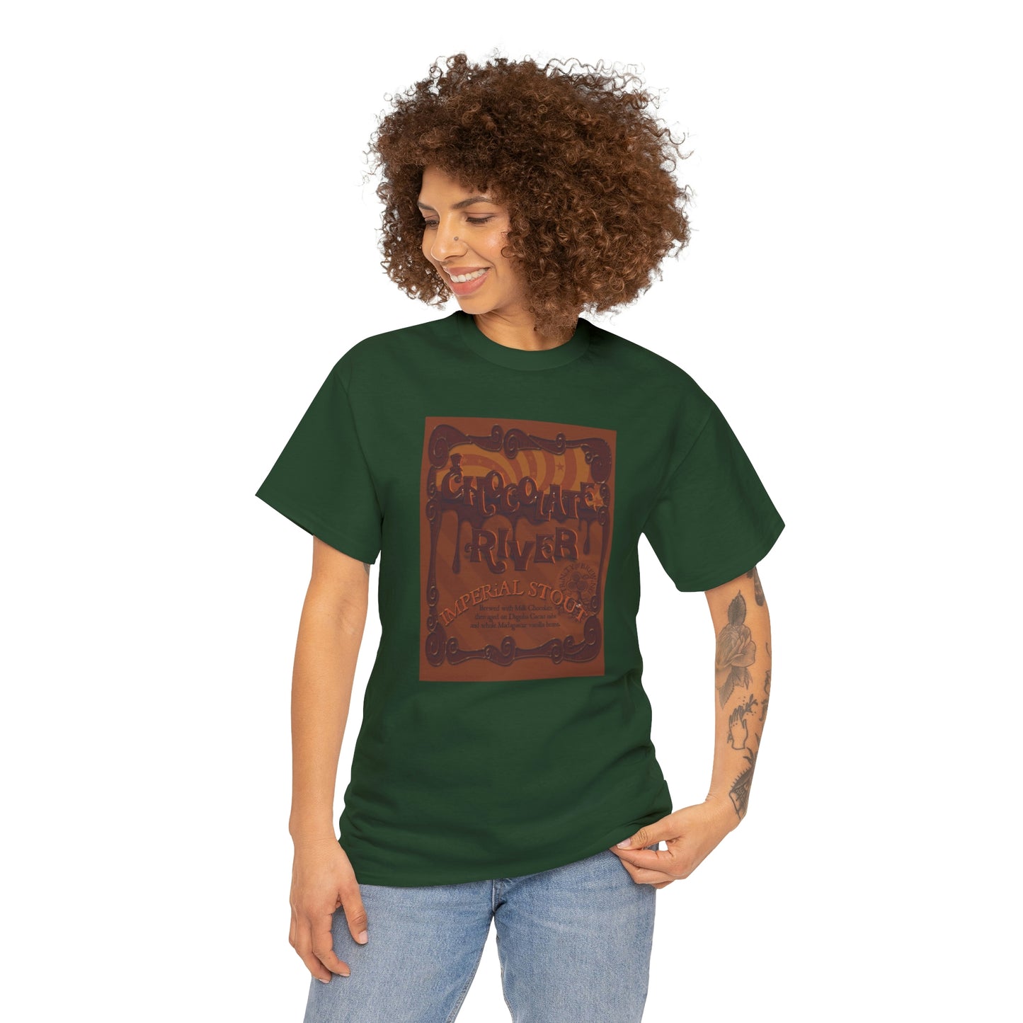 TRiNiTY Chocolate River - Unisex Heavy Cotton Tee