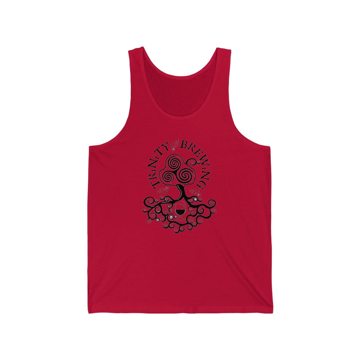 Trinity Brewing Tree Logo Unisex Jersey Tank