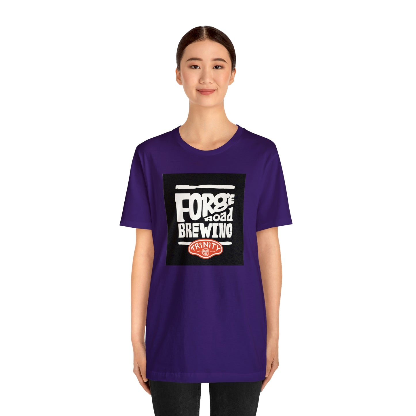 T2 Forge Road Brewery - Unisex Jersey Short Sleeve Tee