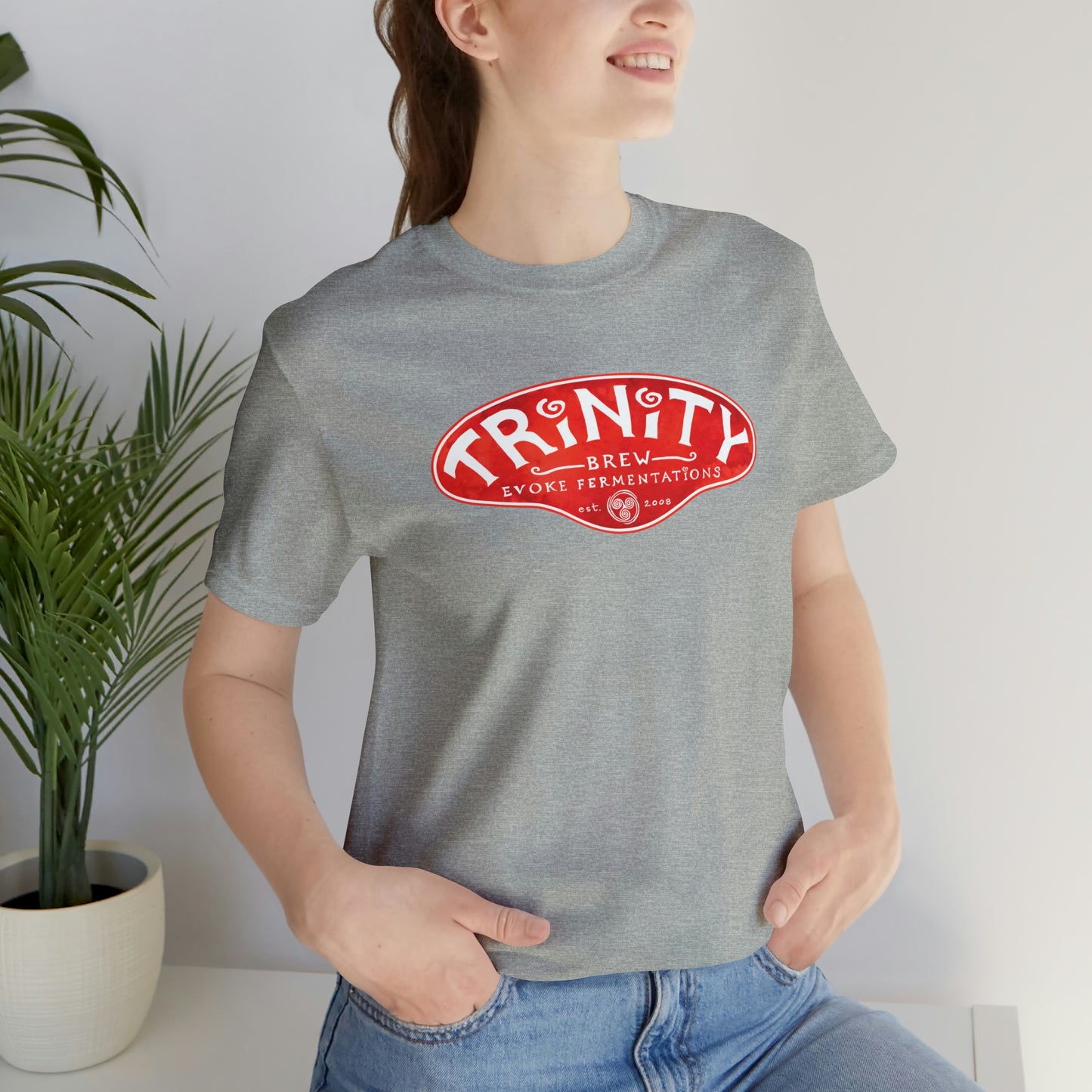 TRiNiTY Hazy Razberry Kolsch - Unisex Jersey Short Sleeve Tee