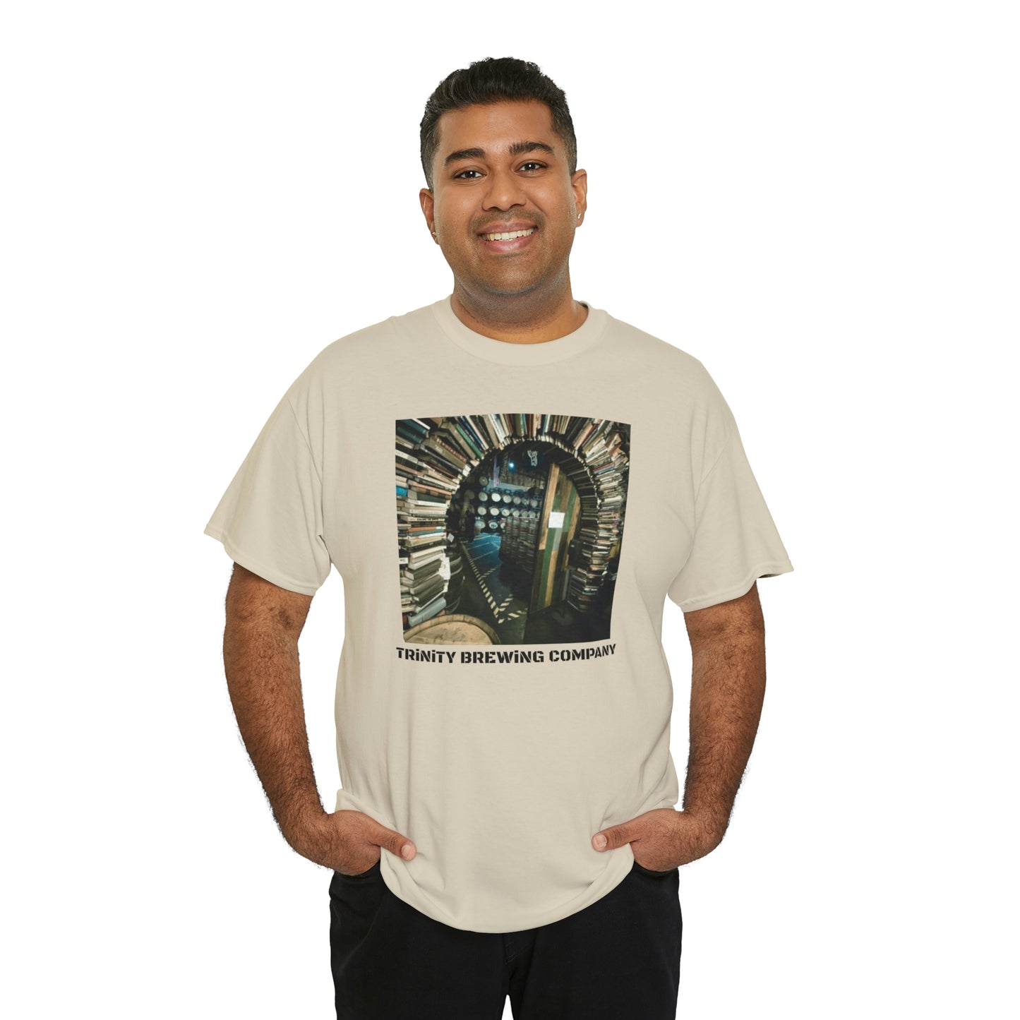 TRiNiTY Book Arch - Unisex Heavy Cotton Tee