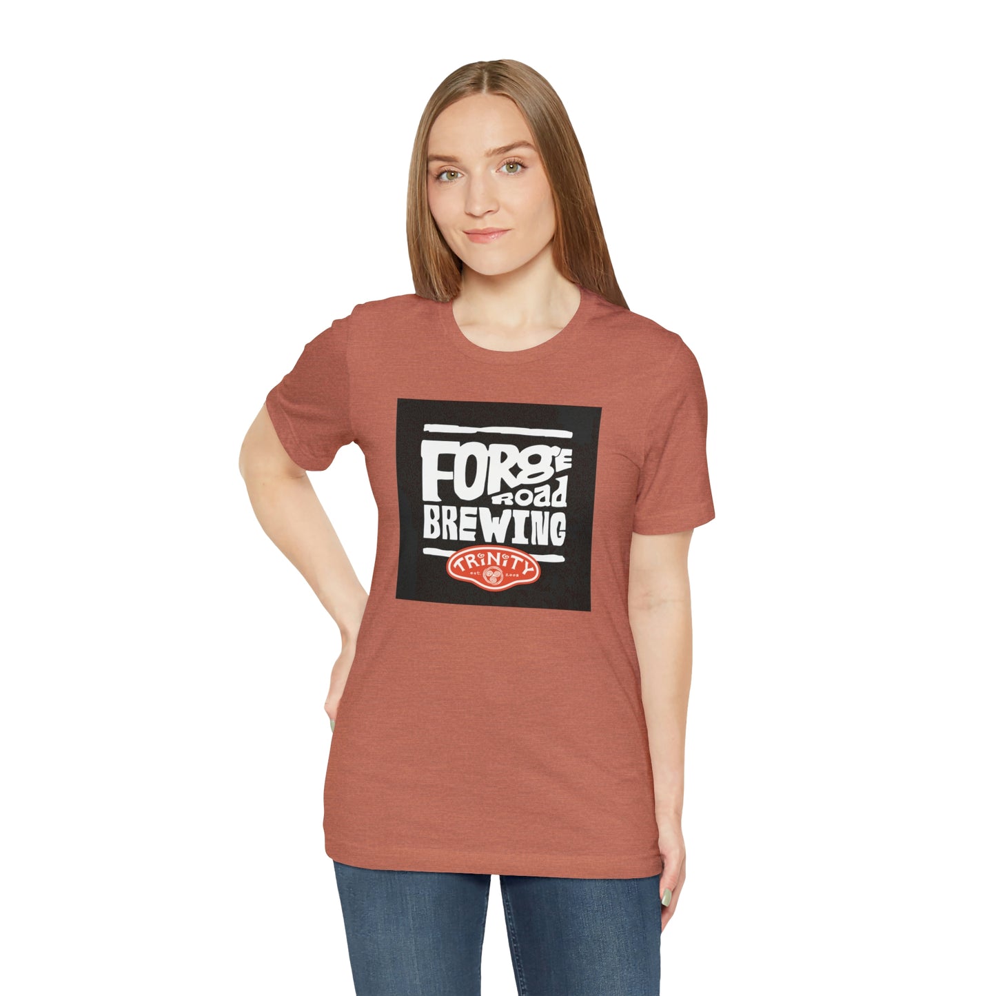 T2 Forge Road Brewery - Unisex Jersey Short Sleeve Tee