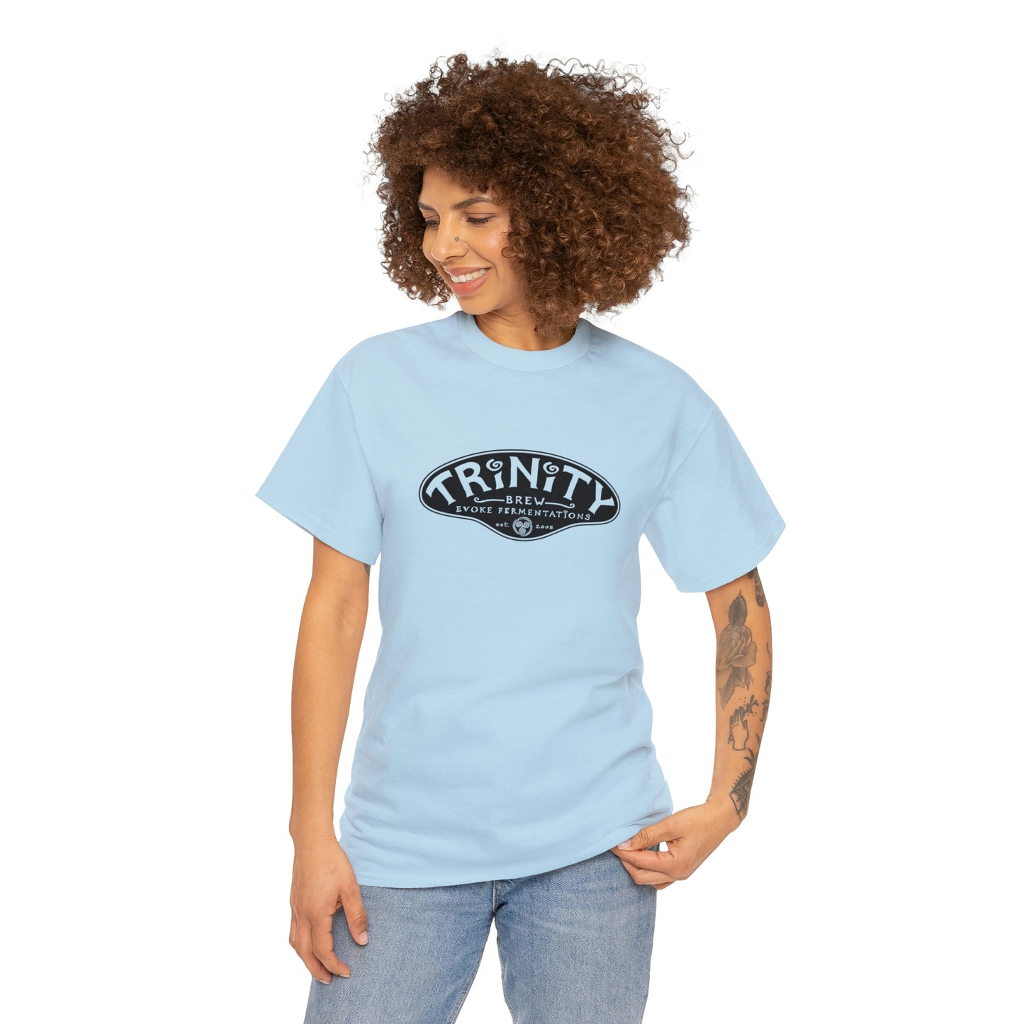 TRiNiTY The Emperor Has No Clothes -  Unisex Heavy Cotton Tee