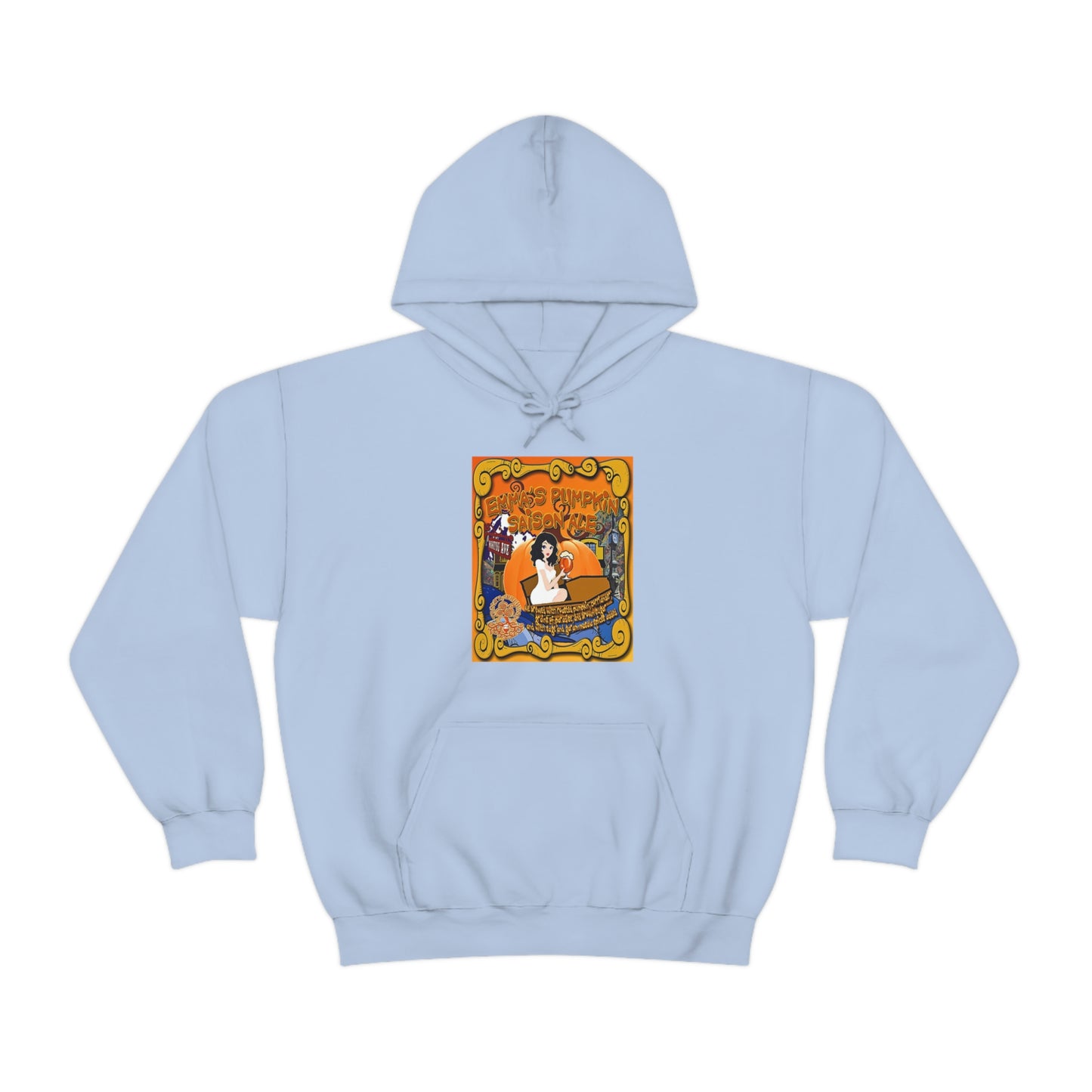 TRiNiTY Emma's Coffin Pumpkin Ale - Unisex Heavy Blend™ Hooded Sweatshirt