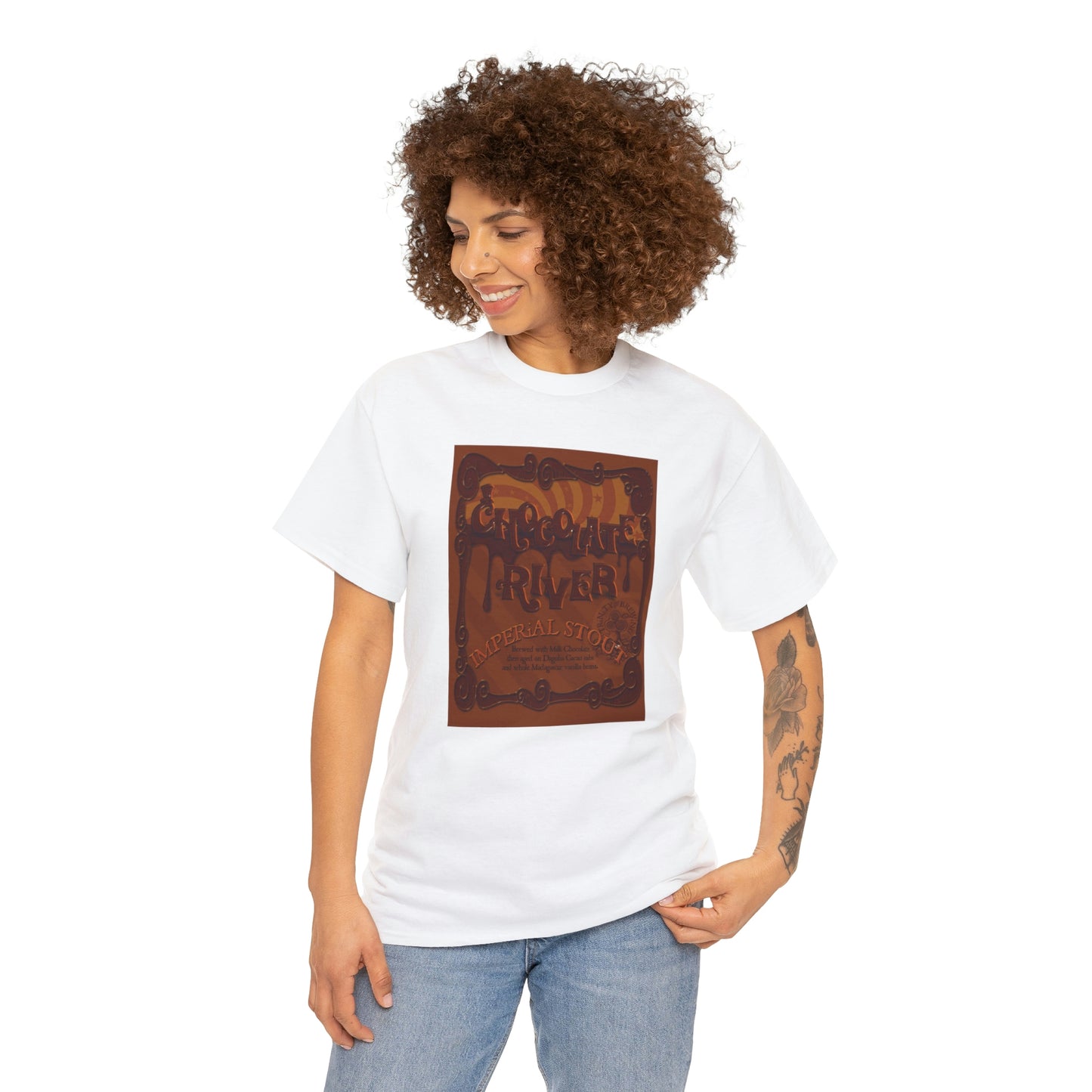 TRiNiTY Chocolate River - Unisex Heavy Cotton Tee