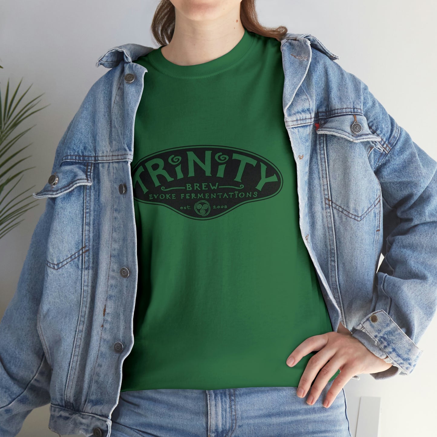 TRiNiTY Classic Logo/ Black - Unisex Heavy Cotton Tee