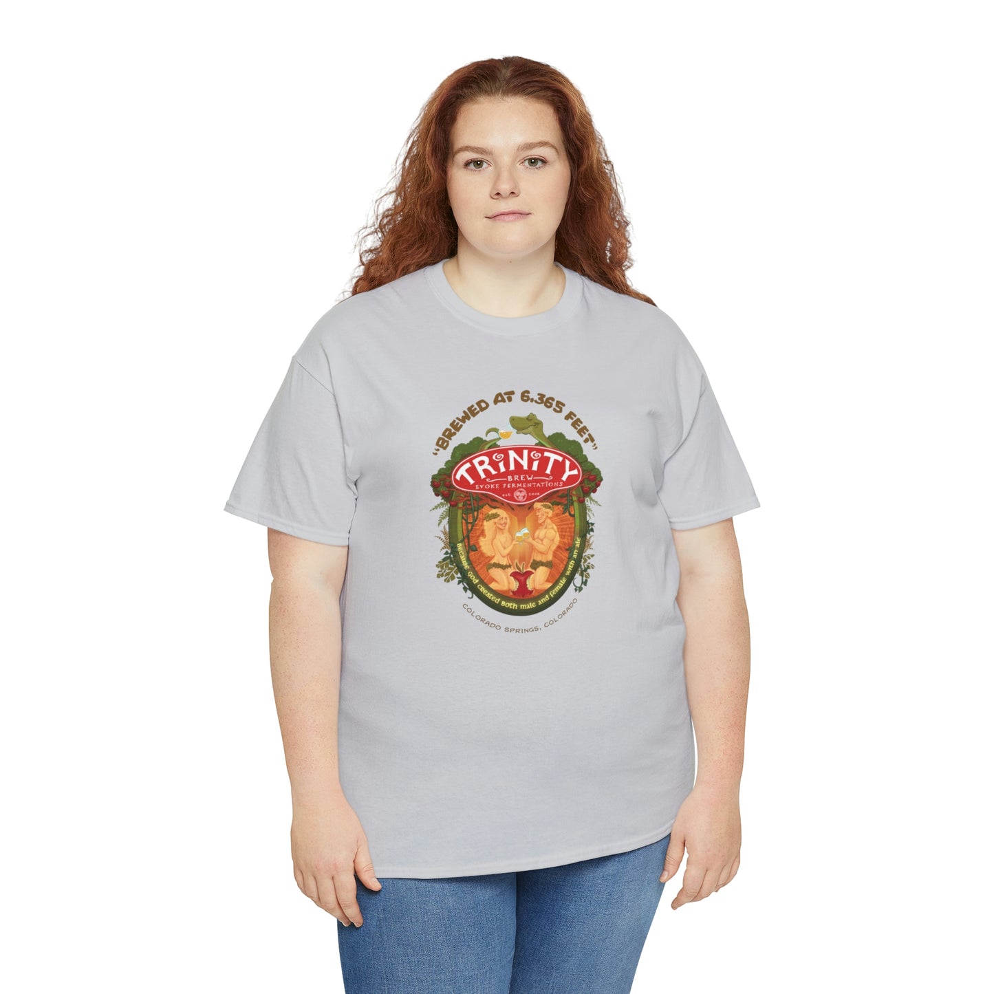 TRiNiTY Adam & Eve Ale (Lighter Colors) - Unisex Heavy Cotton Tee