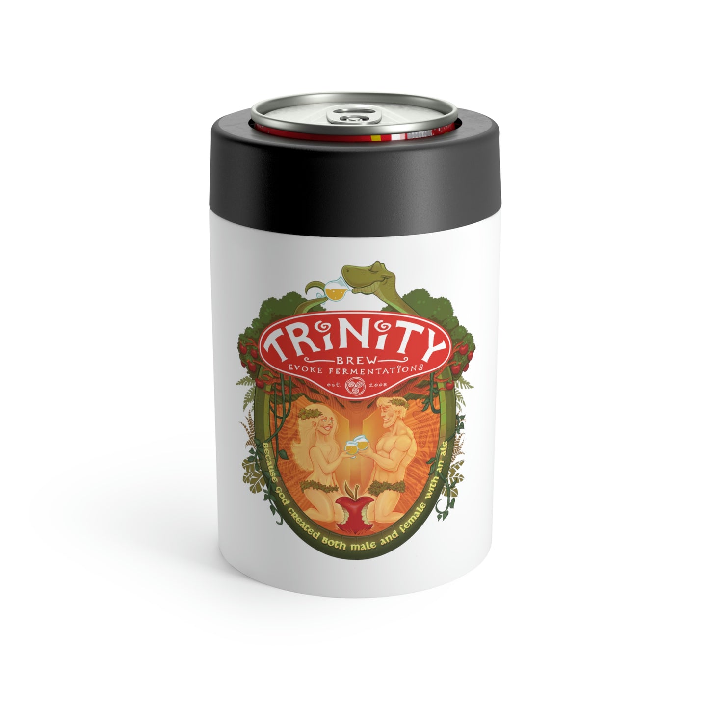 TRiNiTY Adam & Eve Ale Can Holder