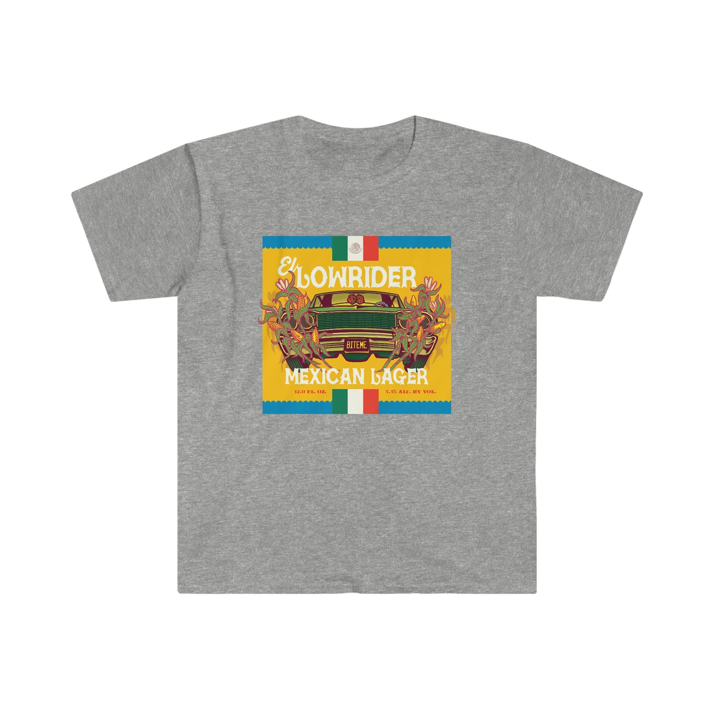 TRiNiTY Lowrider Mexican Lager - Unisex Softstyle T-Shirt