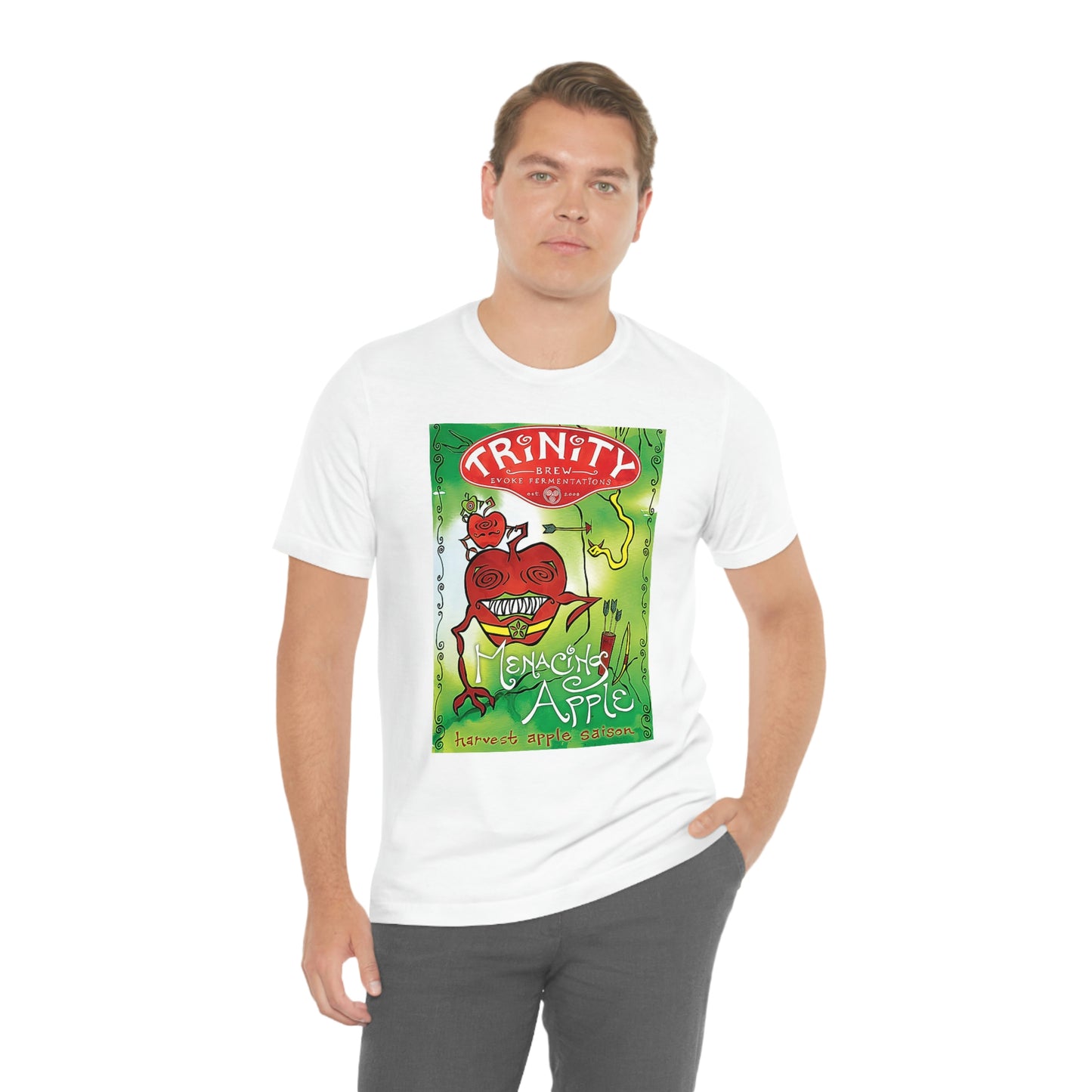 Menacing Apple Short Sleeve Tee