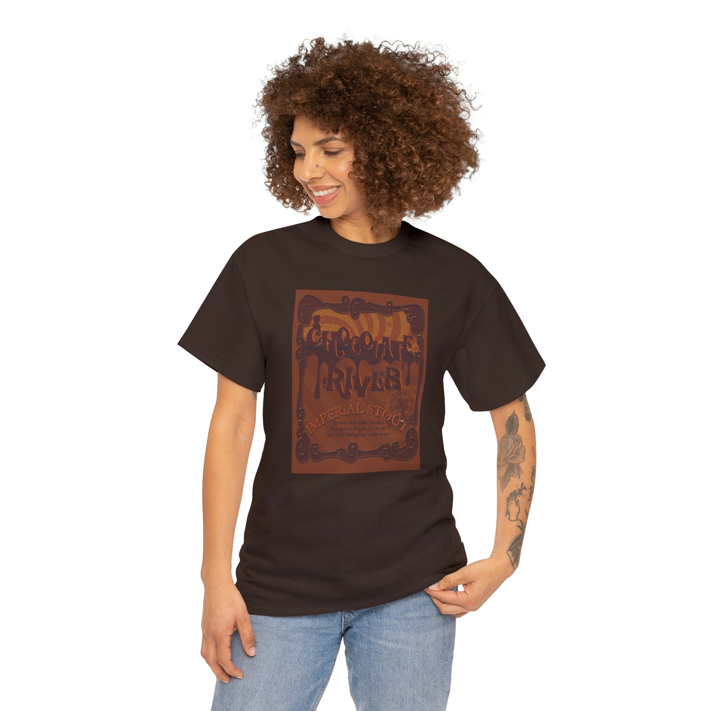 TRiNiTY Chocolate River - Unisex Heavy Cotton Tee