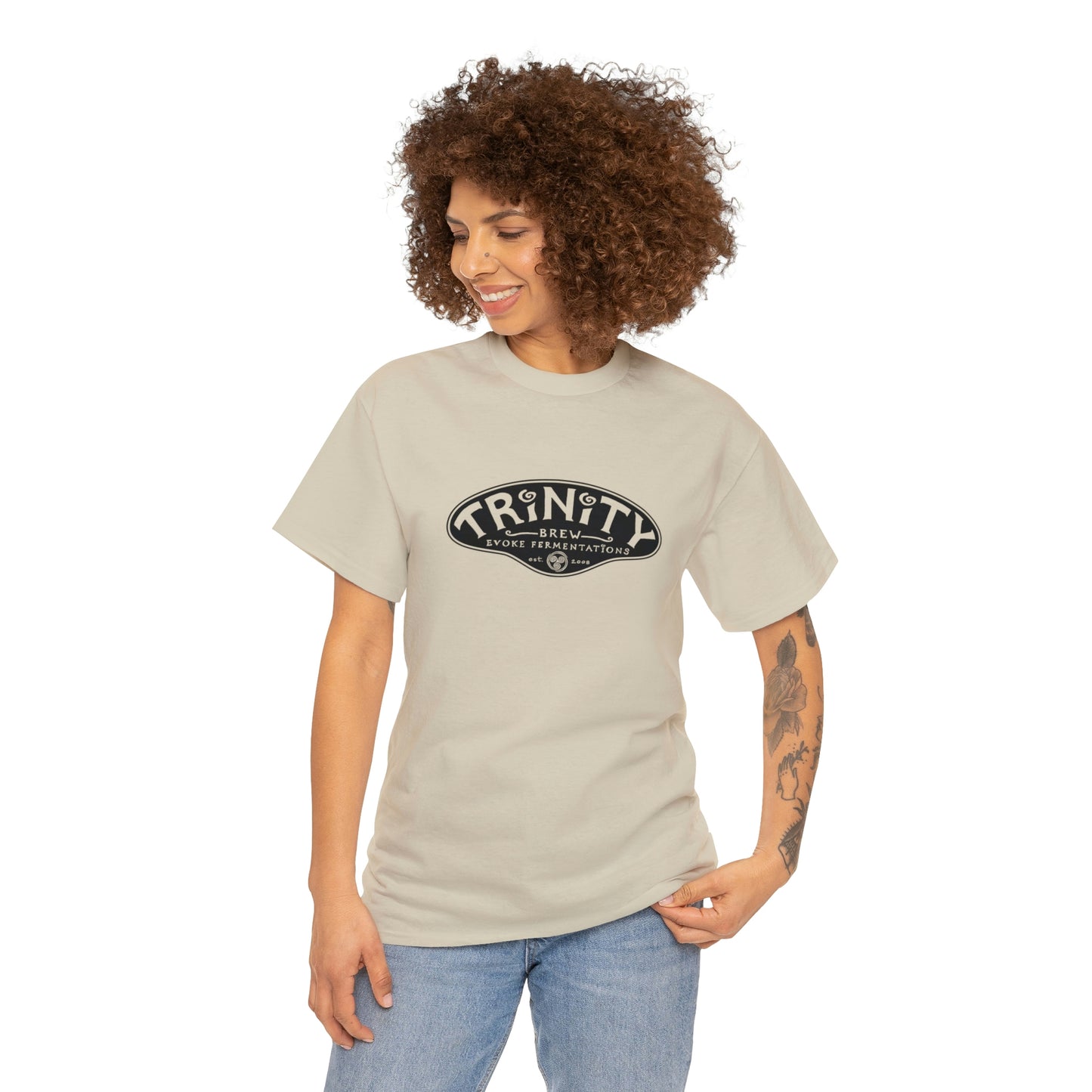 TRiNiTY The Emperor Has No Clothes -  Unisex Heavy Cotton Tee