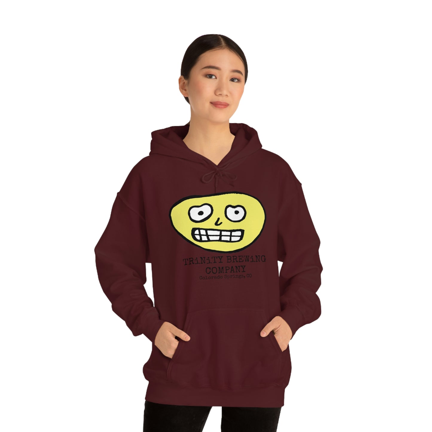 TRiNiTY Brewing Beerface Logo - Unisex Heavy Blend™ Hooded Sweatshirt