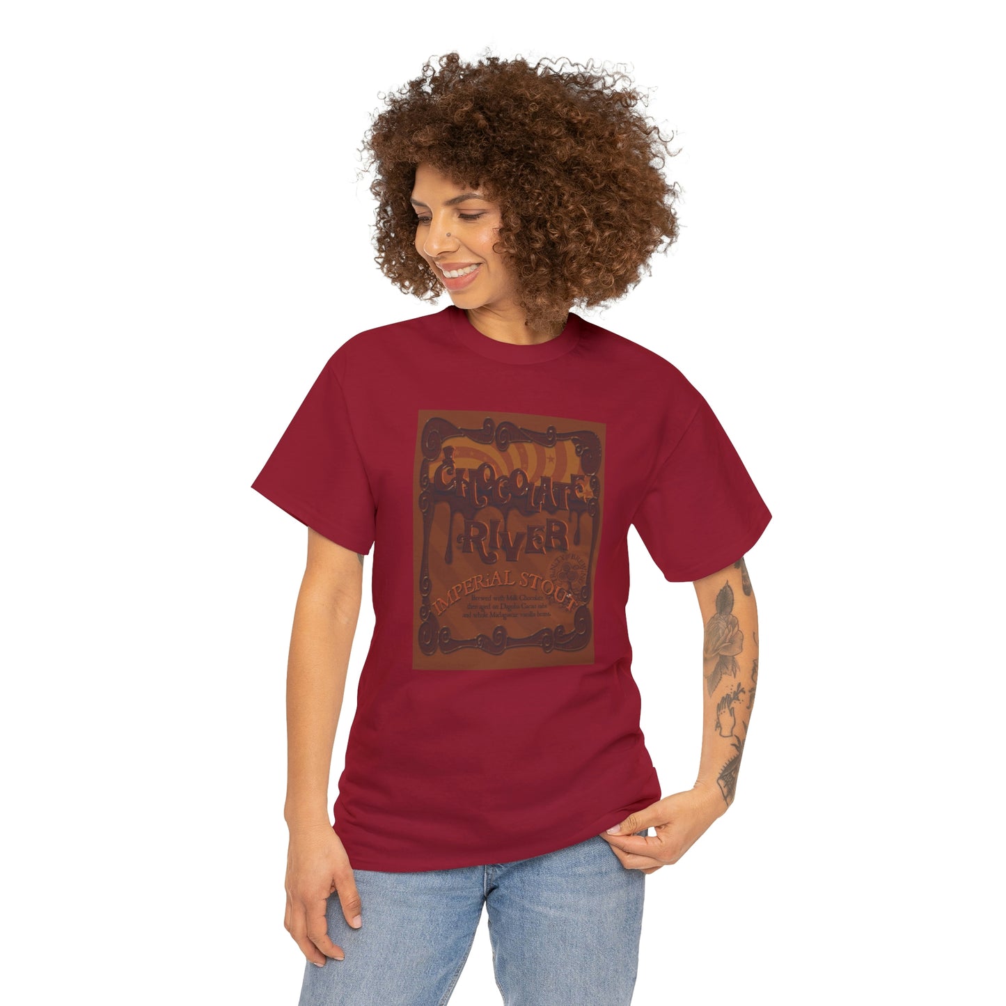 TRiNiTY Chocolate River - Unisex Heavy Cotton Tee