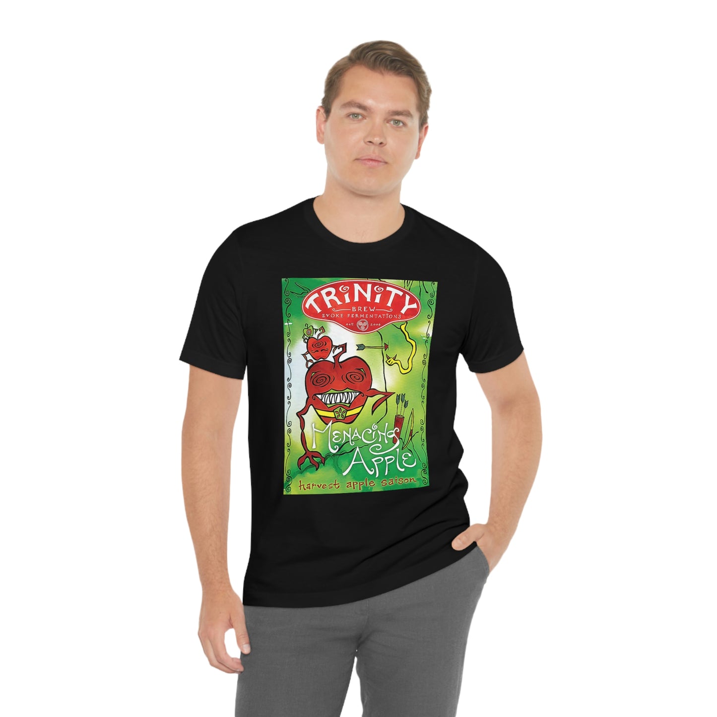 Menacing Apple Short Sleeve Tee