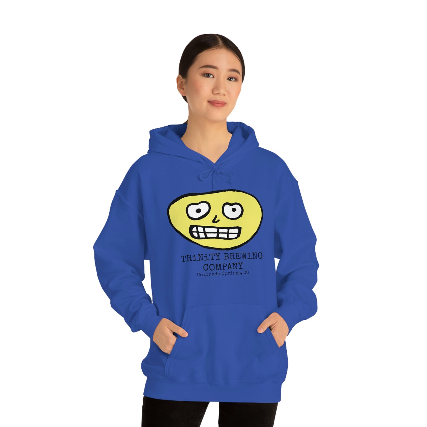 TRiNiTY Brewing Beerface Logo - Unisex Heavy Blend™ Hooded Sweatshirt