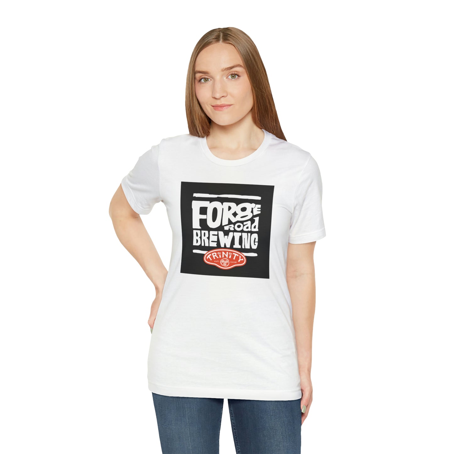 T2 Forge Road Brewery - Unisex Jersey Short Sleeve Tee