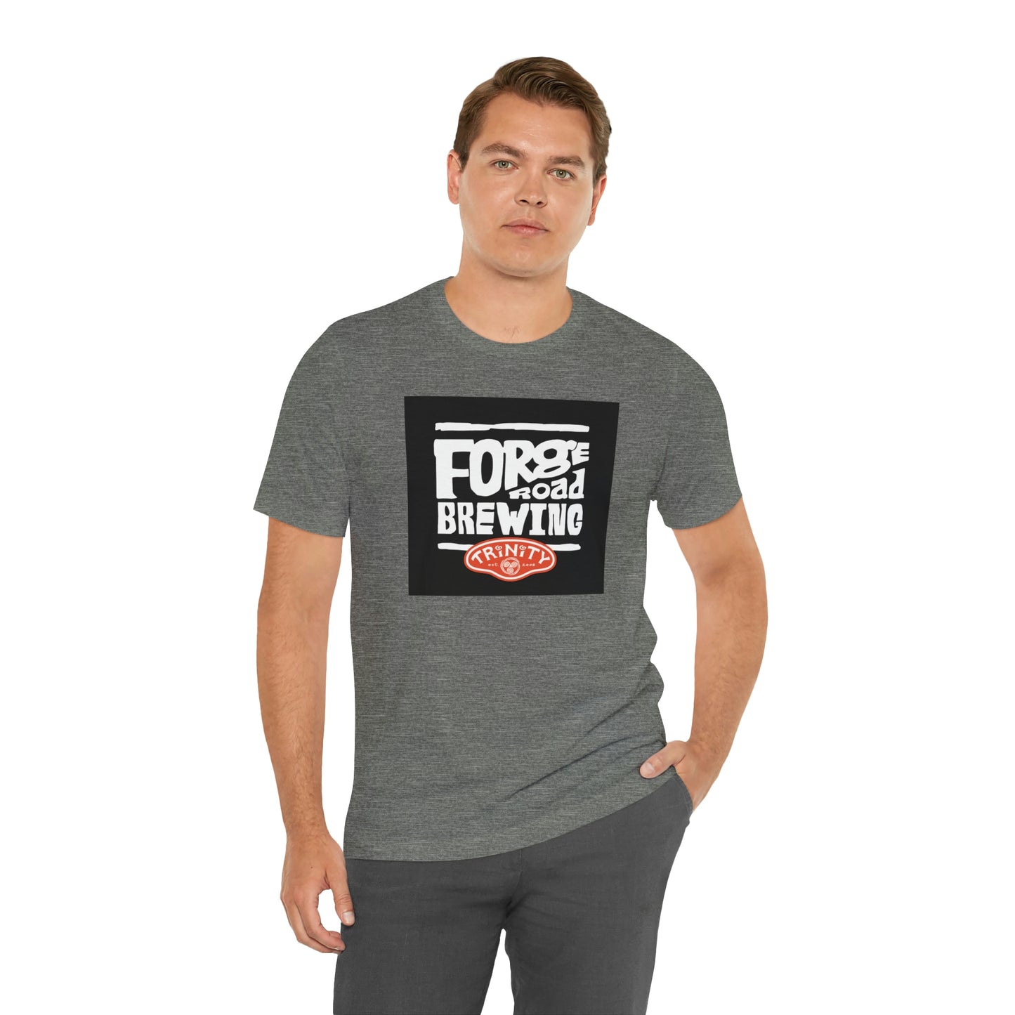 T2 Forge Road Brewery - Unisex Jersey Short Sleeve Tee