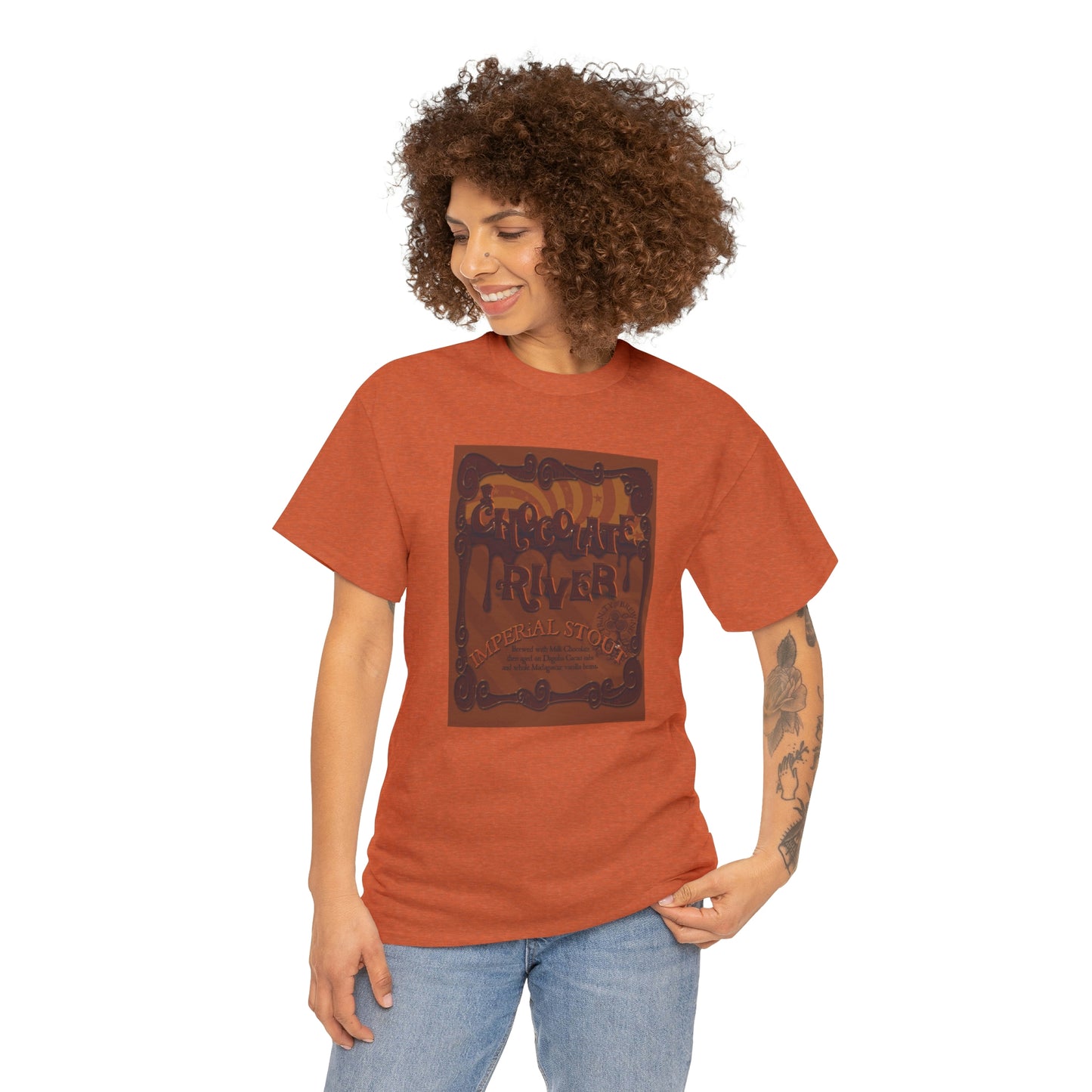 TRiNiTY Chocolate River - Unisex Heavy Cotton Tee