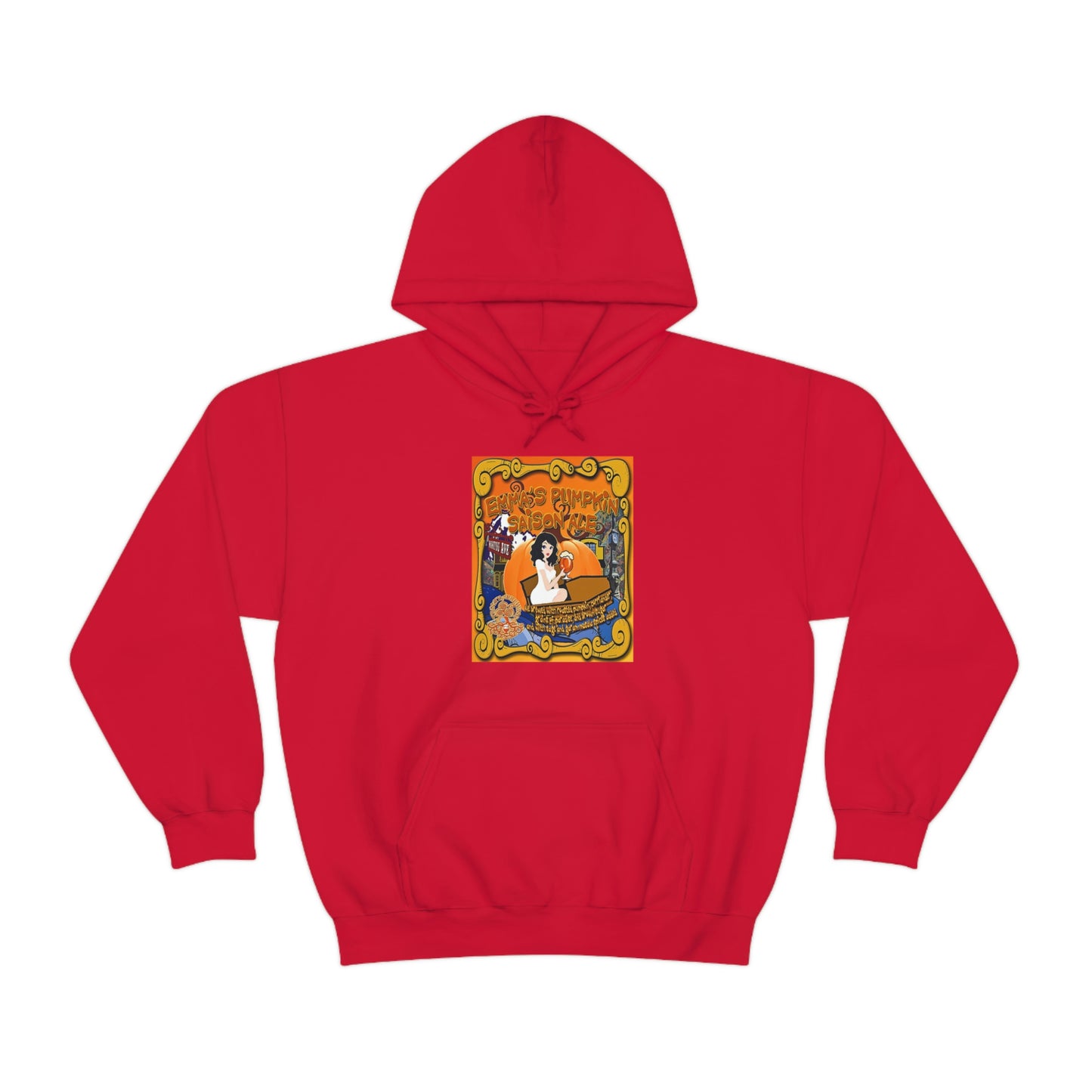 TRiNiTY Emma's Coffin Pumpkin Ale - Unisex Heavy Blend™ Hooded Sweatshirt