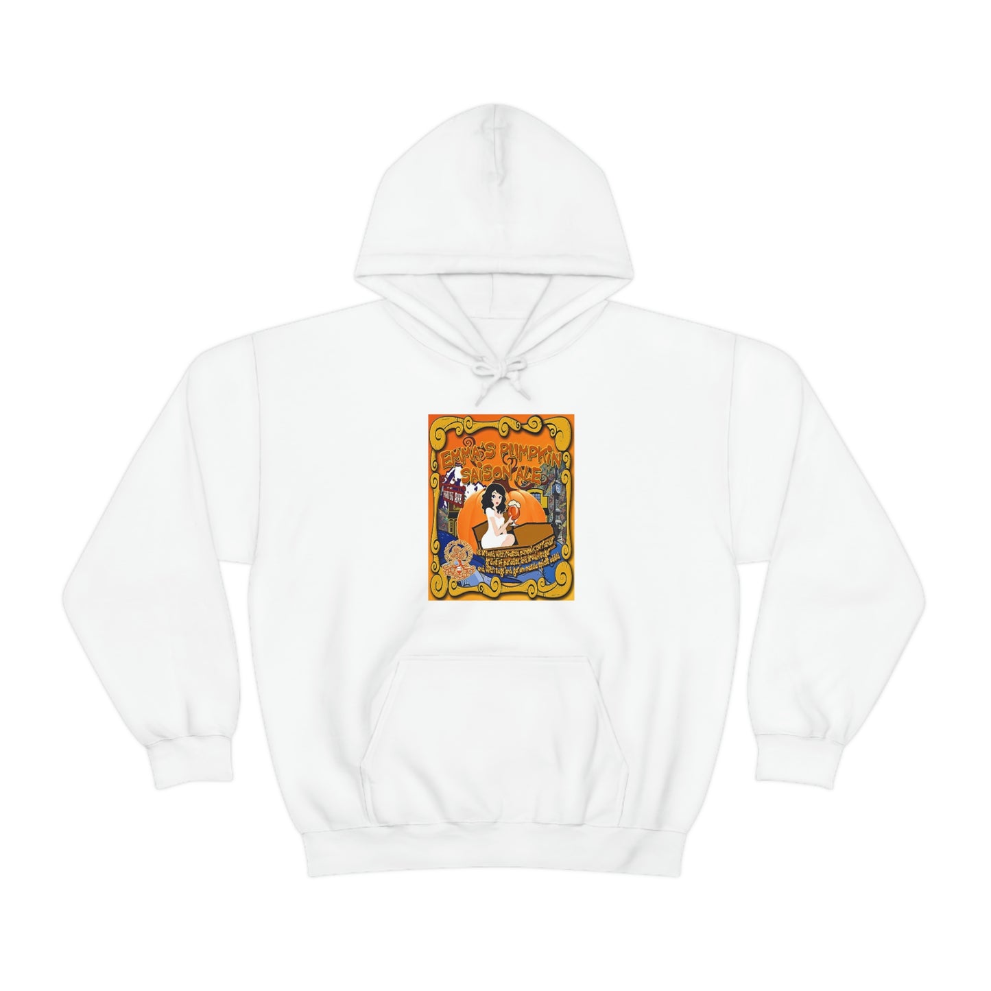 TRiNiTY Emma's Coffin Pumpkin Ale - Unisex Heavy Blend™ Hooded Sweatshirt