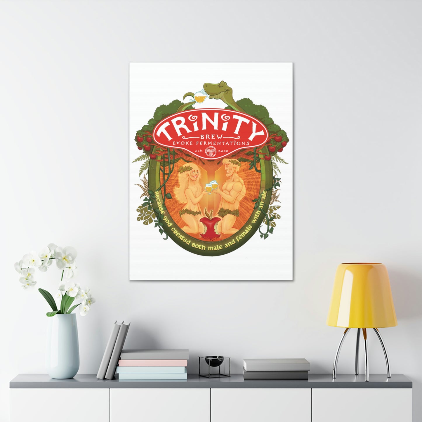 TRiNiTY Adam & Eve Ale - Canvas Gallery Wraps