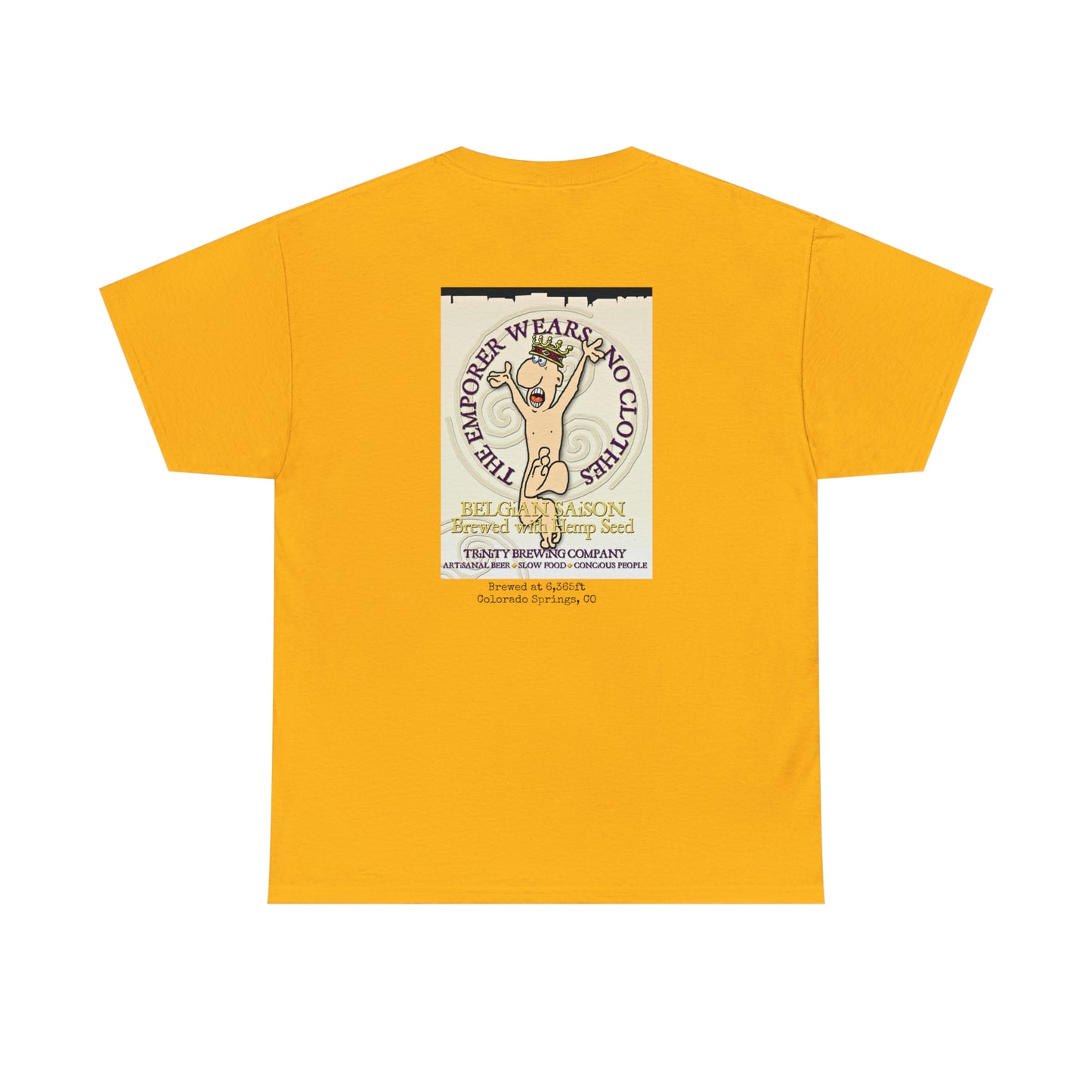 TRiNiTY The Emperor Has No Clothes -  Unisex Heavy Cotton Tee