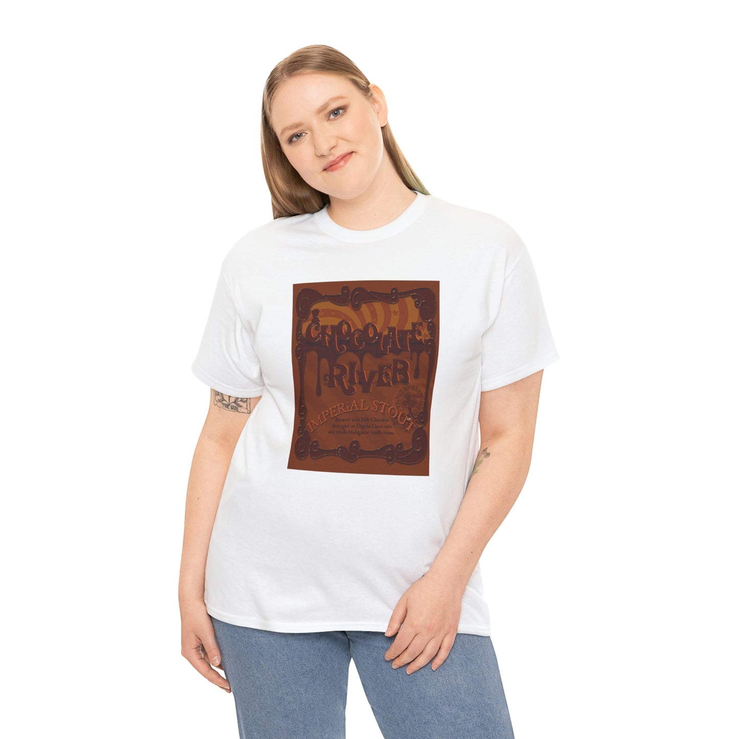 TRiNiTY Chocolate River - Unisex Heavy Cotton Tee