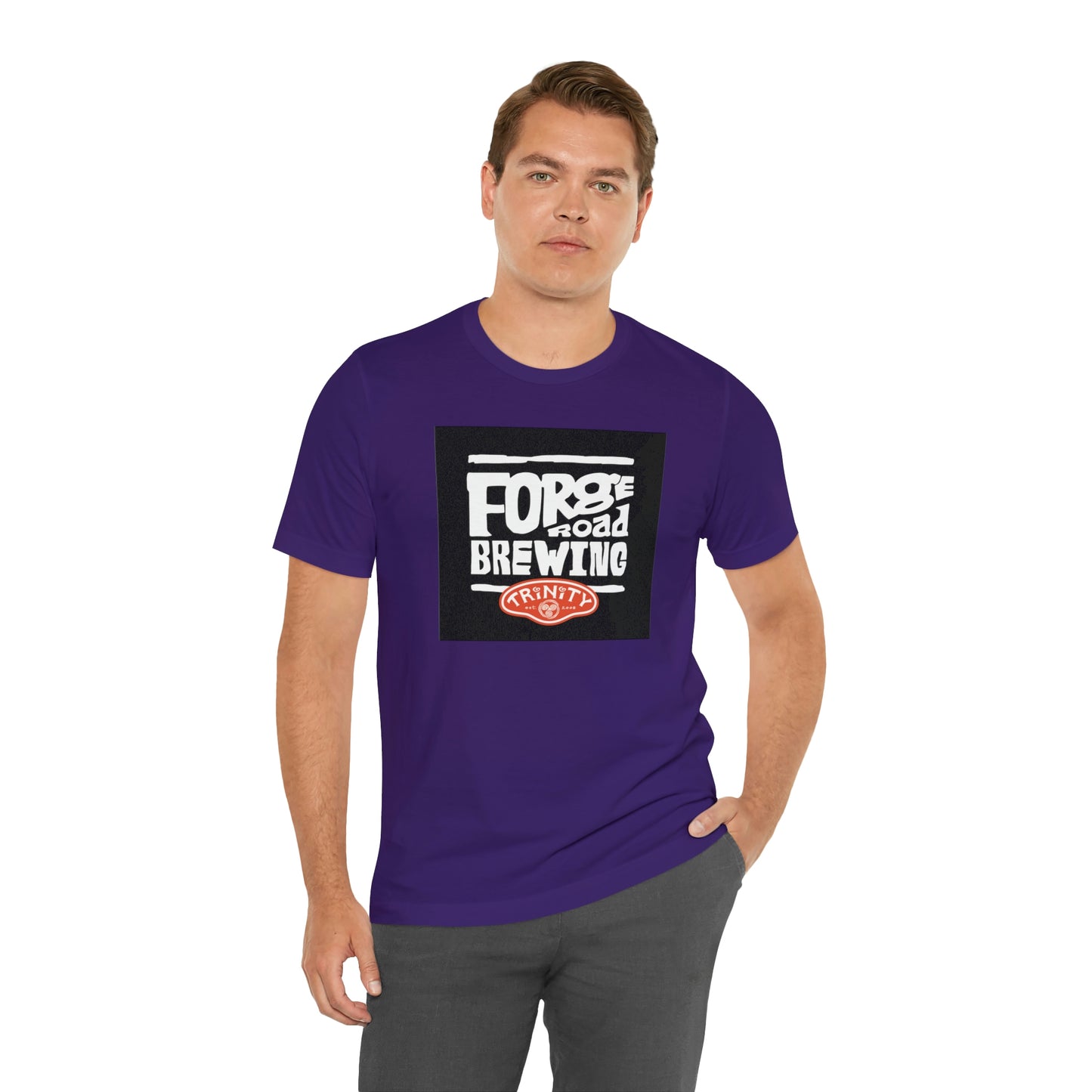 T2 Forge Road Brewery - Unisex Jersey Short Sleeve Tee