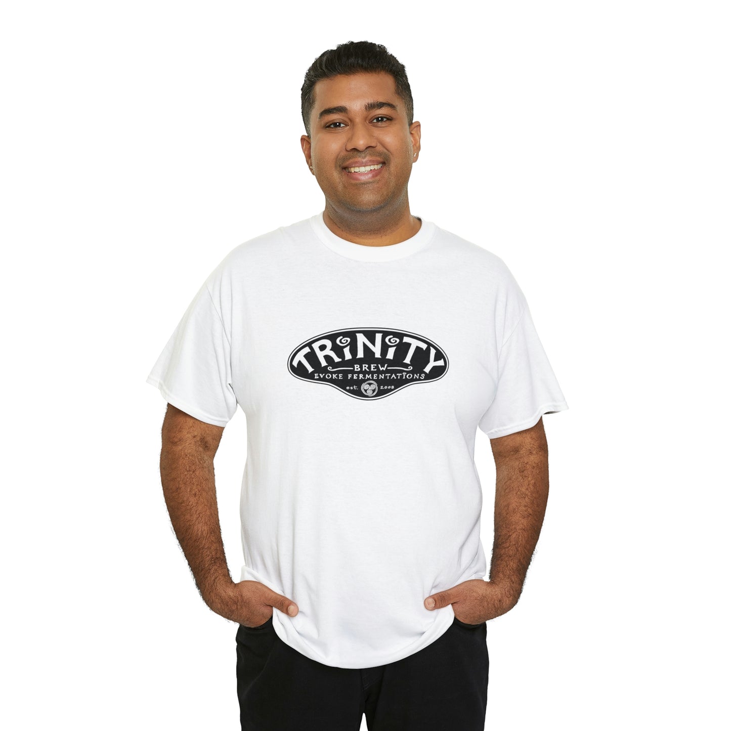 TRiNiTY The Emperor Has No Clothes -  Unisex Heavy Cotton Tee