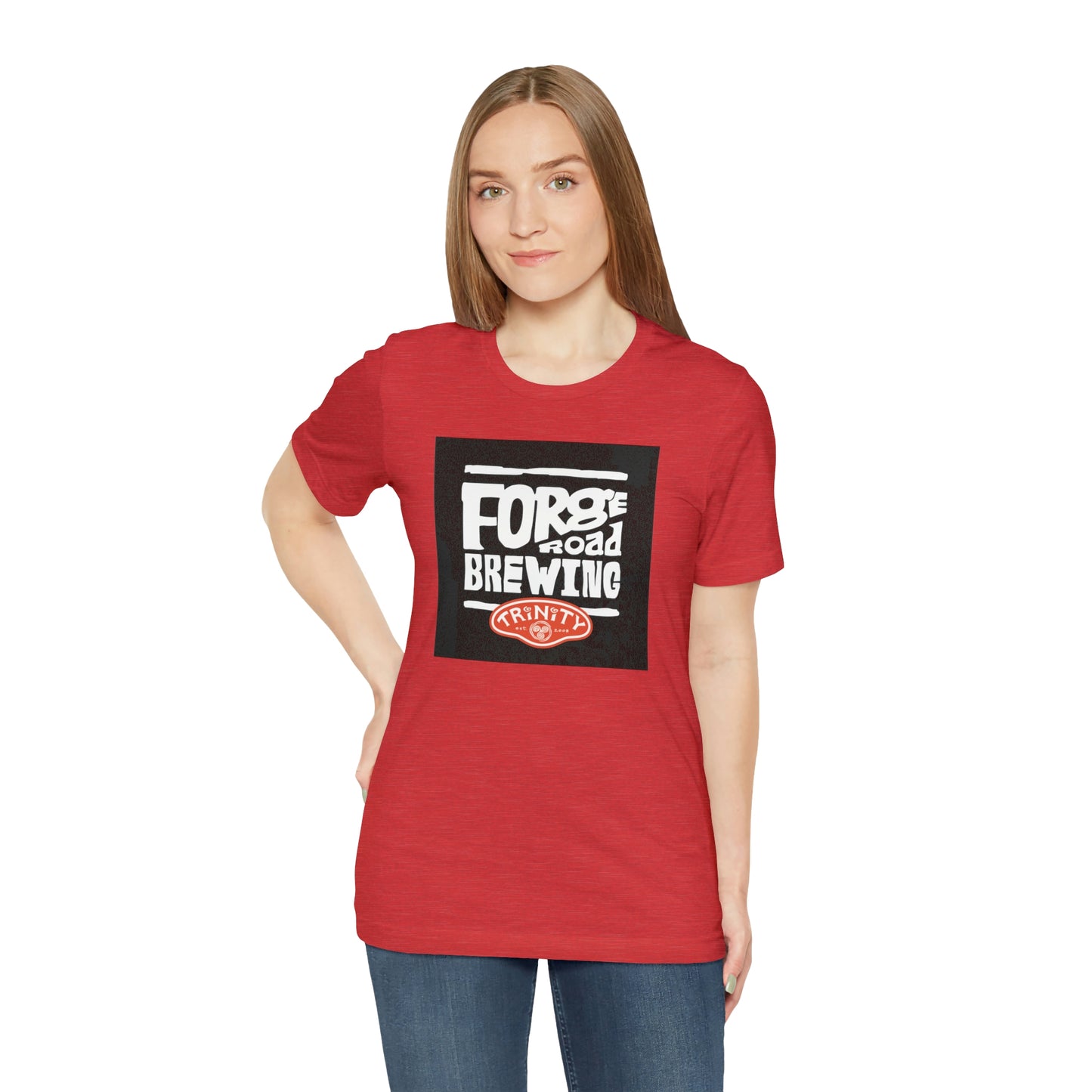 T2 Forge Road Brewery - Unisex Jersey Short Sleeve Tee