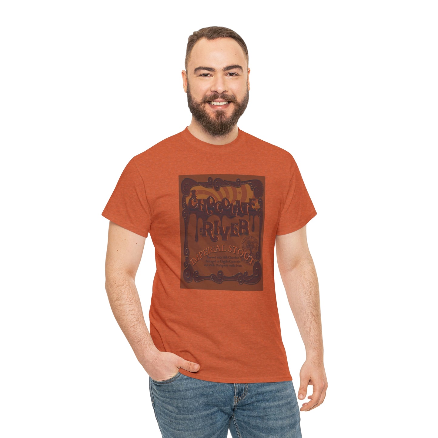 TRiNiTY Chocolate River - Unisex Heavy Cotton Tee