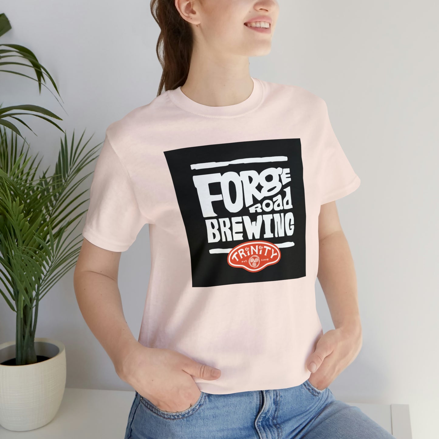 T2 Forge Road Brewery - Unisex Jersey Short Sleeve Tee