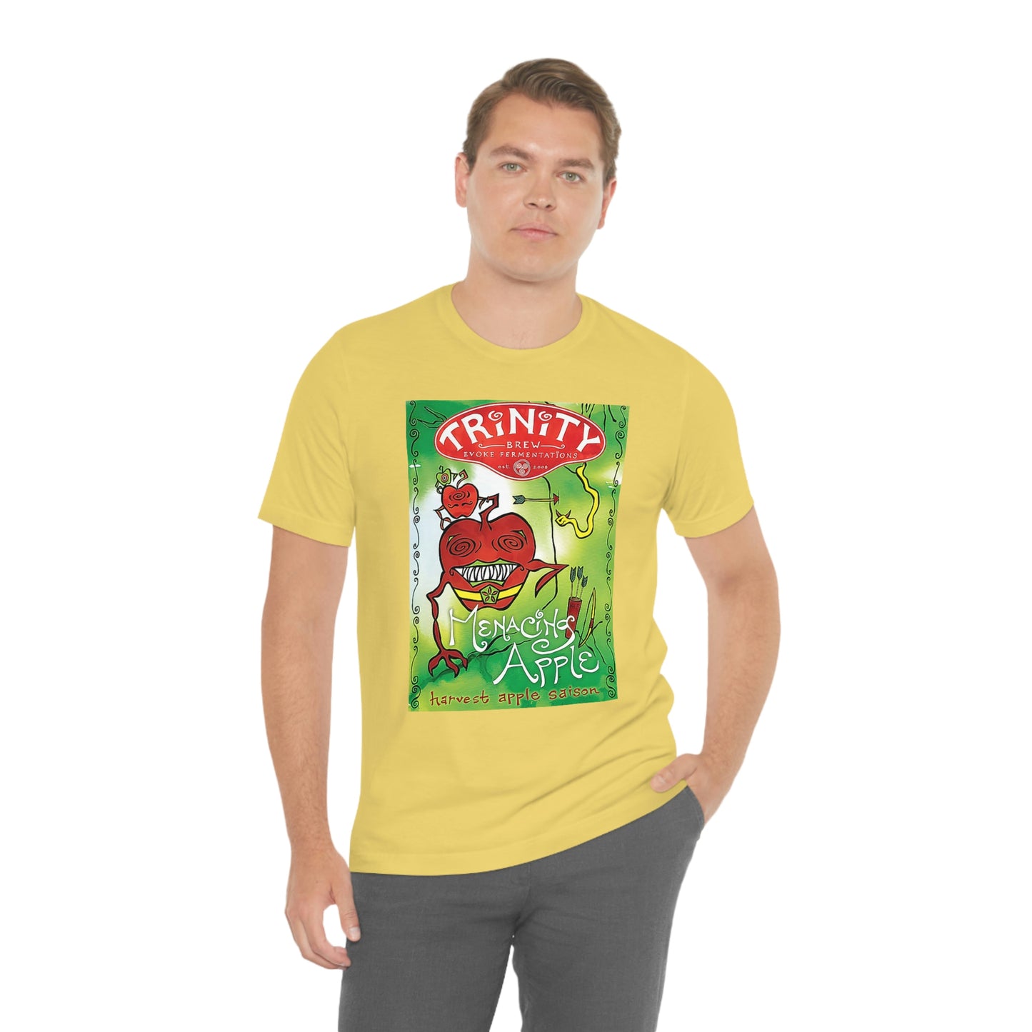 Menacing Apple Short Sleeve Tee