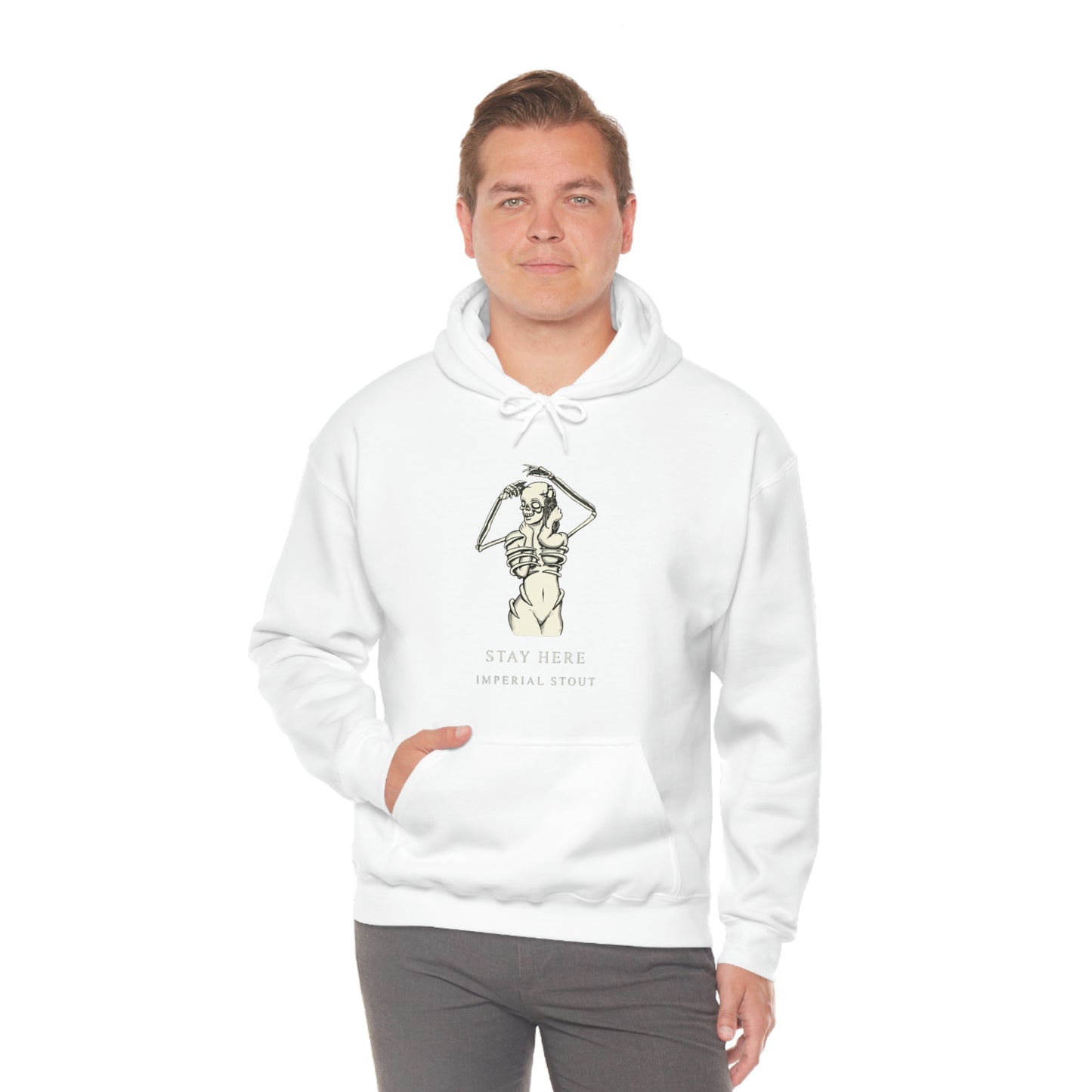 Stay Here Imperial Stout Hooded Sweatshirt