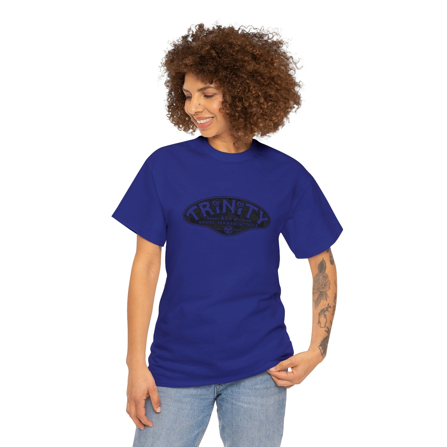 TRiNiTY The Emperor Has No Clothes -  Unisex Heavy Cotton Tee