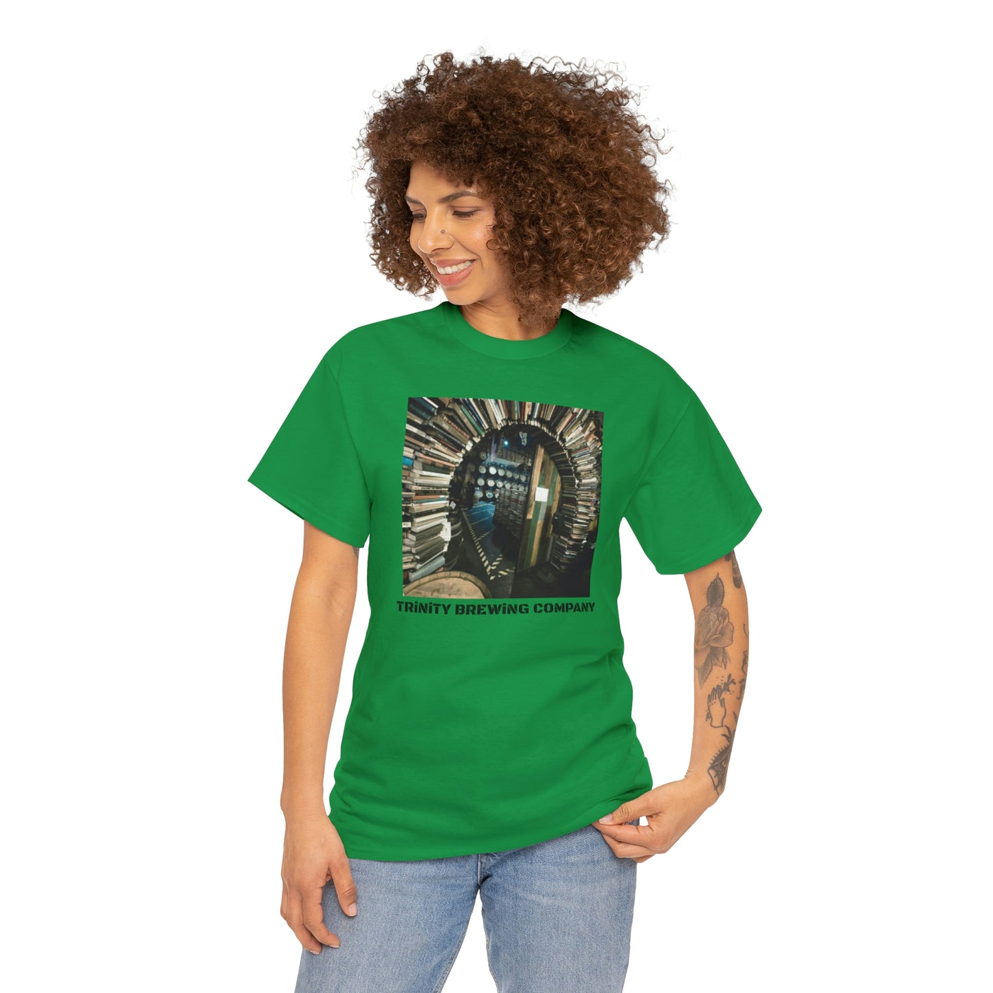 TRiNiTY Book Arch - Unisex Heavy Cotton Tee